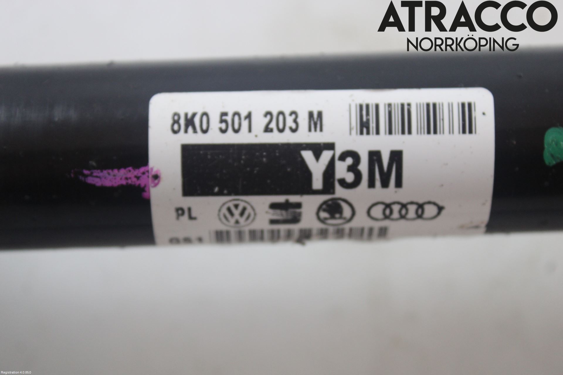 Audi A4 12-15 Drivaxel Bak Vänster