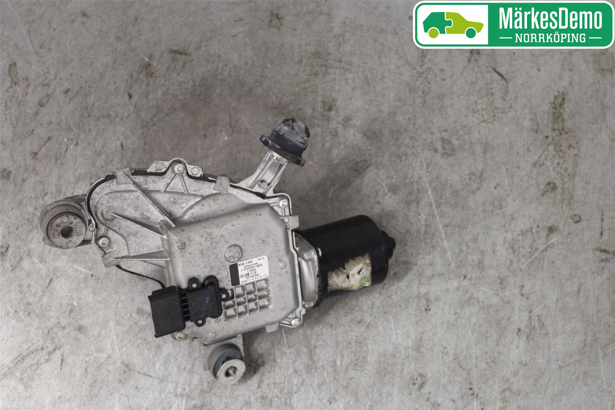 Citroen C4 GRAND PICASSO 07-13 Torkarmotor Vindruta