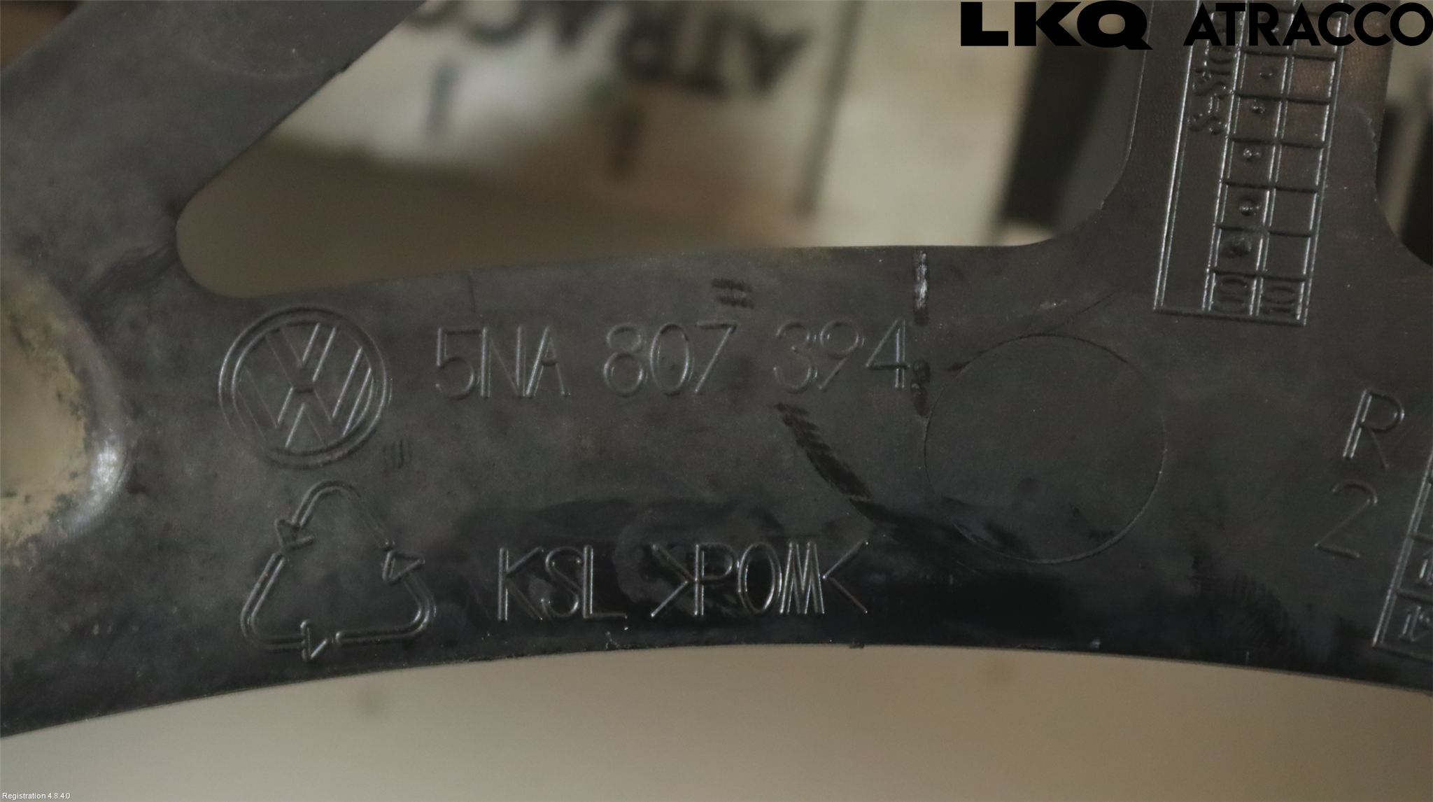 Volkswagen VW TIGUAN 16-24 Stötfångarfäste Bak Hö