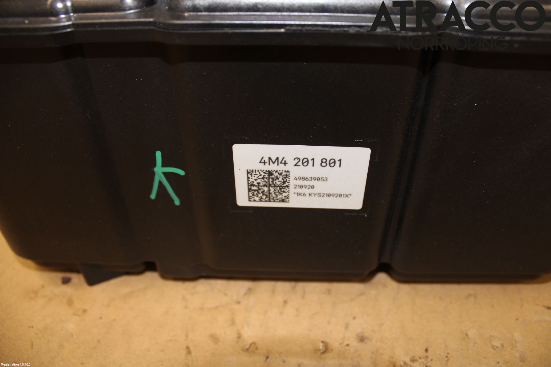 Audi A6 F2/C8 19- Bränsle Kolkanister