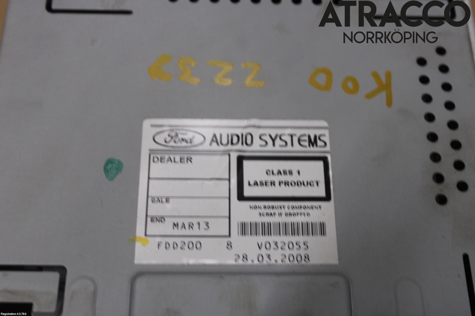 Ford FOCUS 08-11 Cd Radio - Multimediapanel