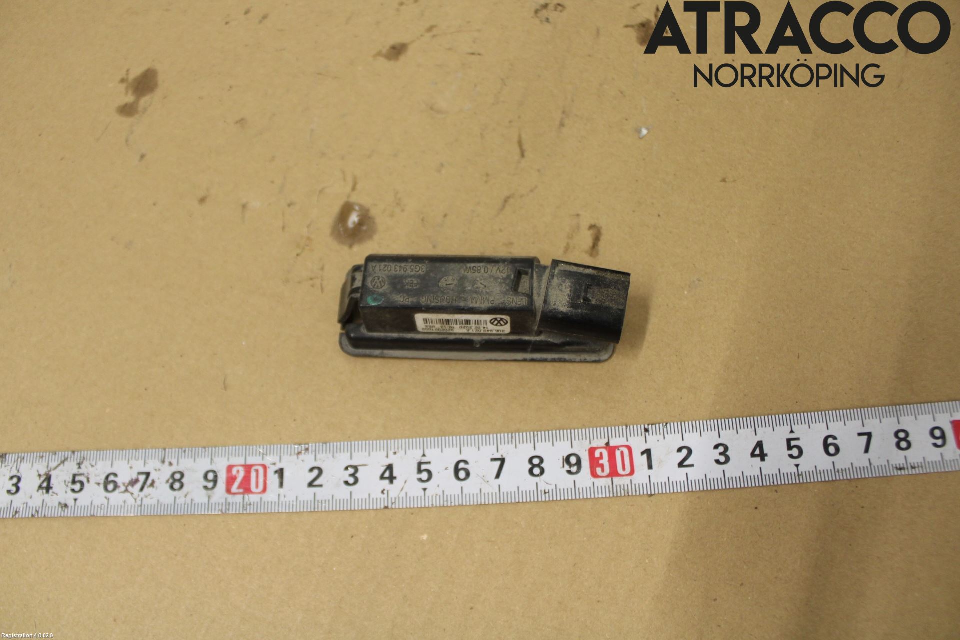 Volkswagen VW GOLF / E-GOLF VIII 20- Skylt Belysning