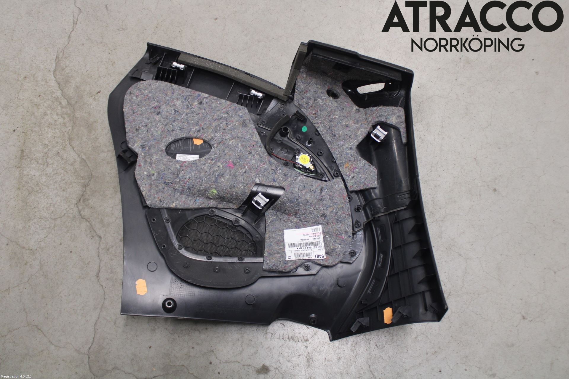 Volkswagen VW EOS  11- Inredning Sidoklädsel