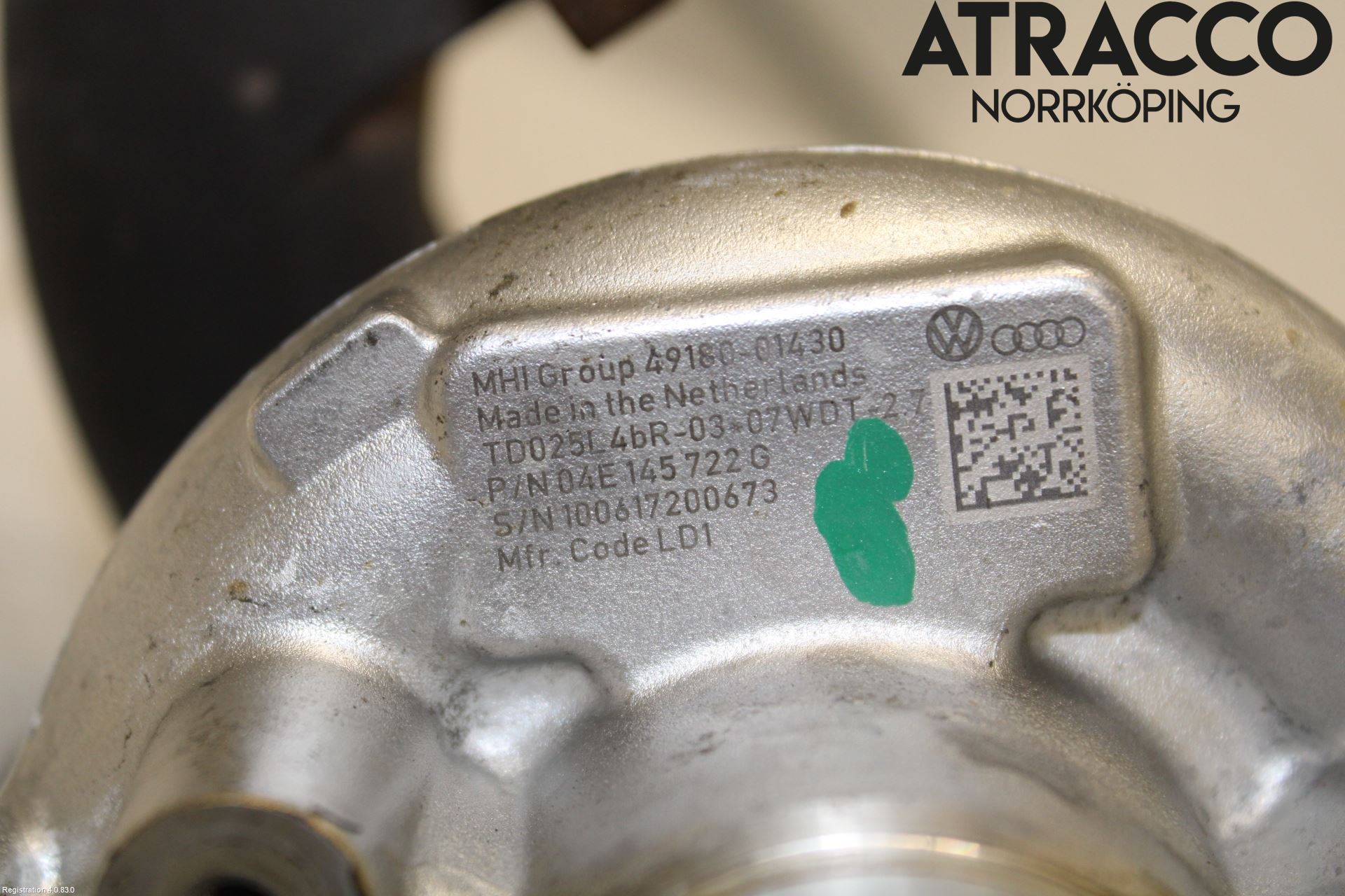 Seat ATECA 16->> Turboaggregat