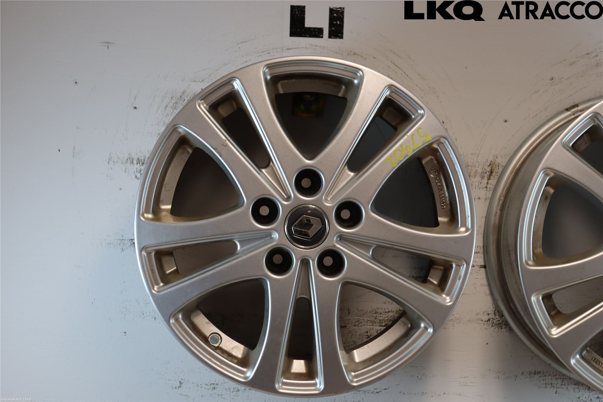 Renault MEGANE III 09-15 Fälgsats Aluminium