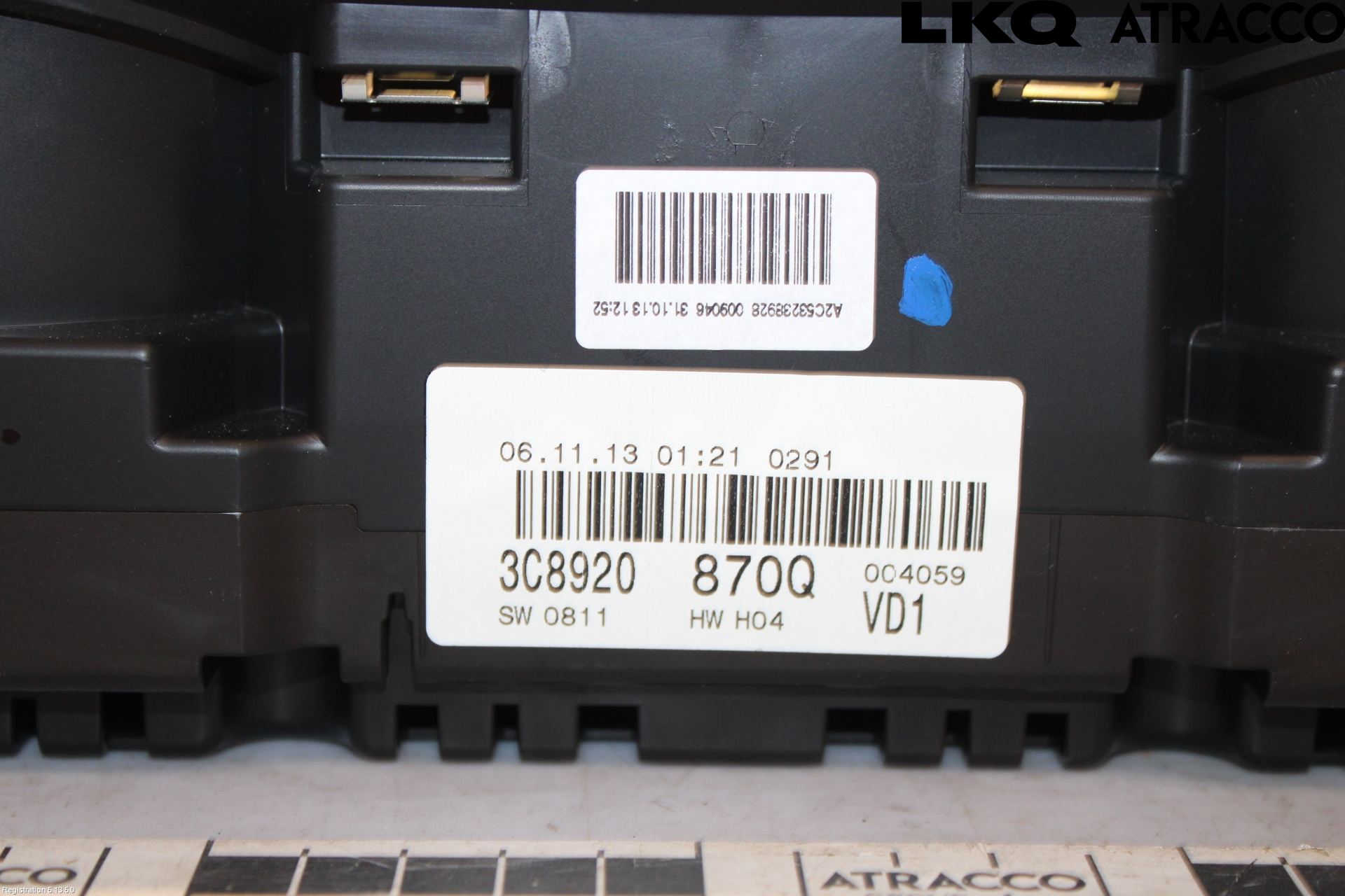 Volkswagen VW PASSAT CC 08-16 Instrument Komb