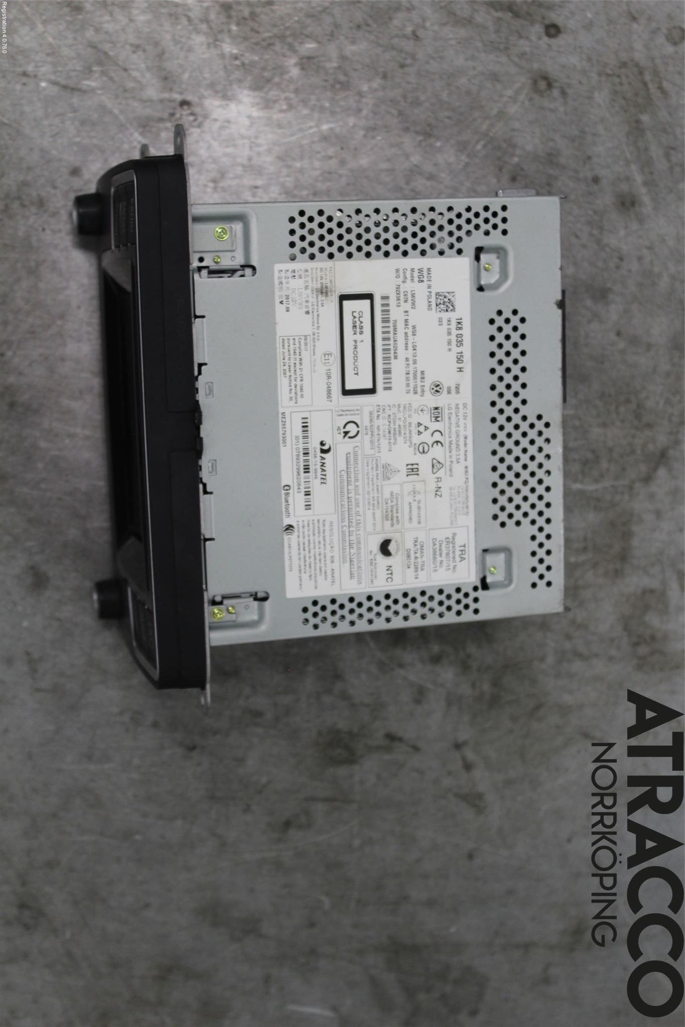 Volkswagen VW CADDY 16-20 Cd Radio - Multimediapanel