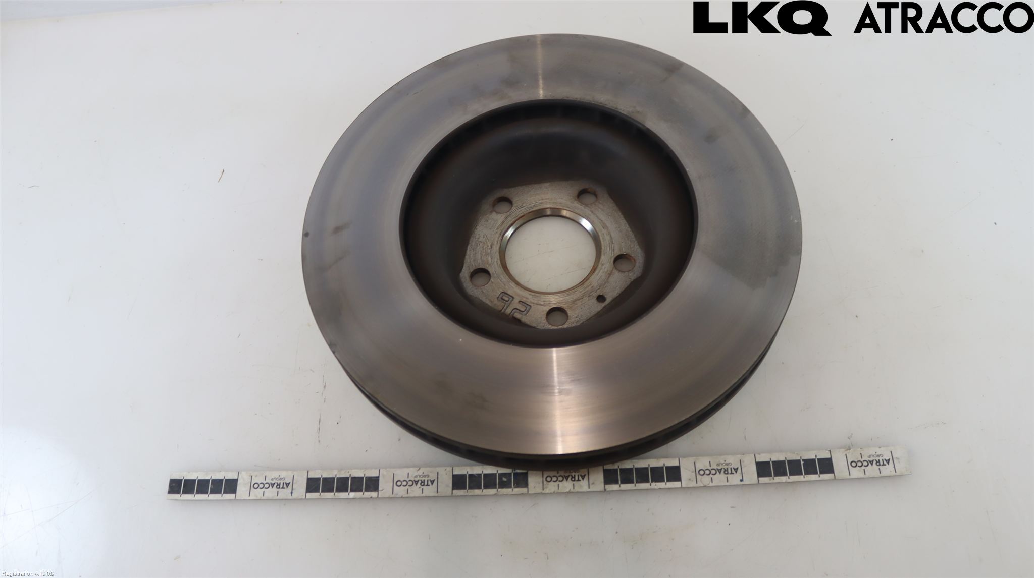Volkswagen VW TOUAREG CR 18- Bromsskiva Fram