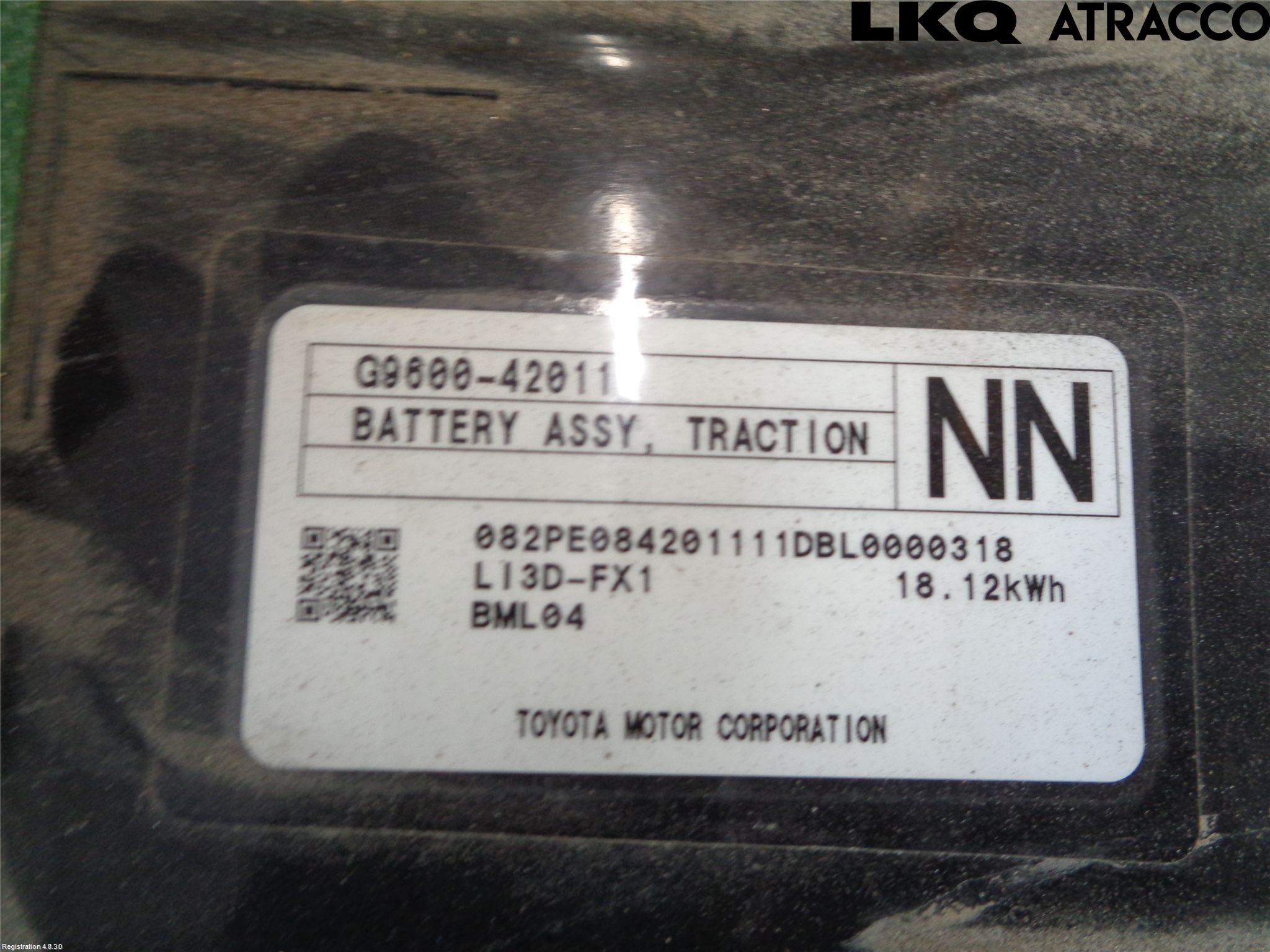 Toyota RAV4 19- Batteri Högspänning