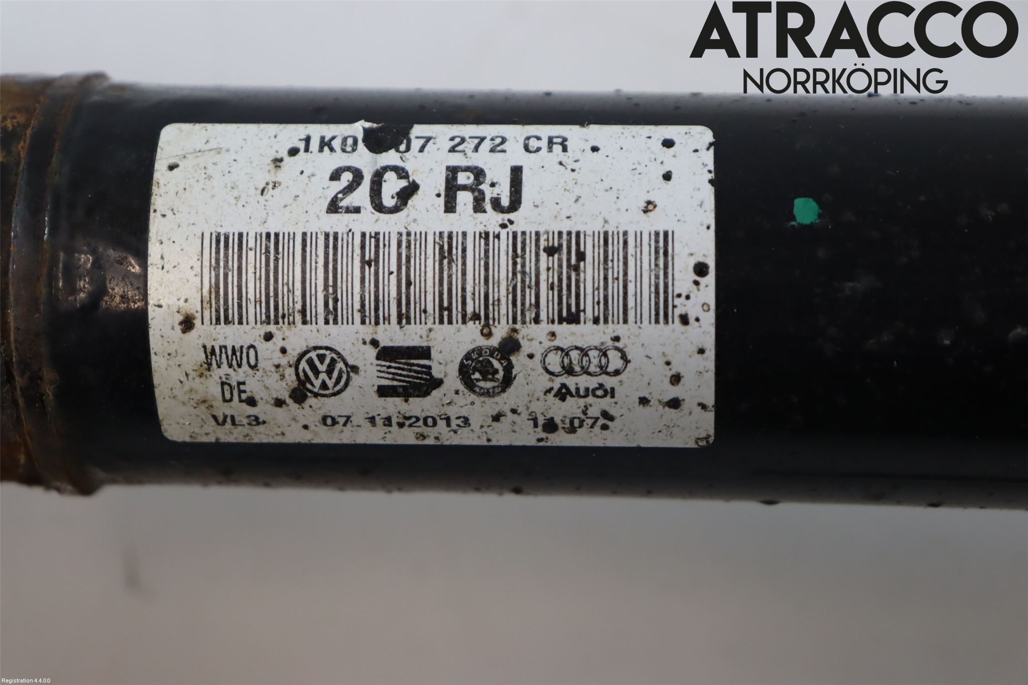 Volkswagen VW PASSAT 11-14 Drivaxel Fram Höger