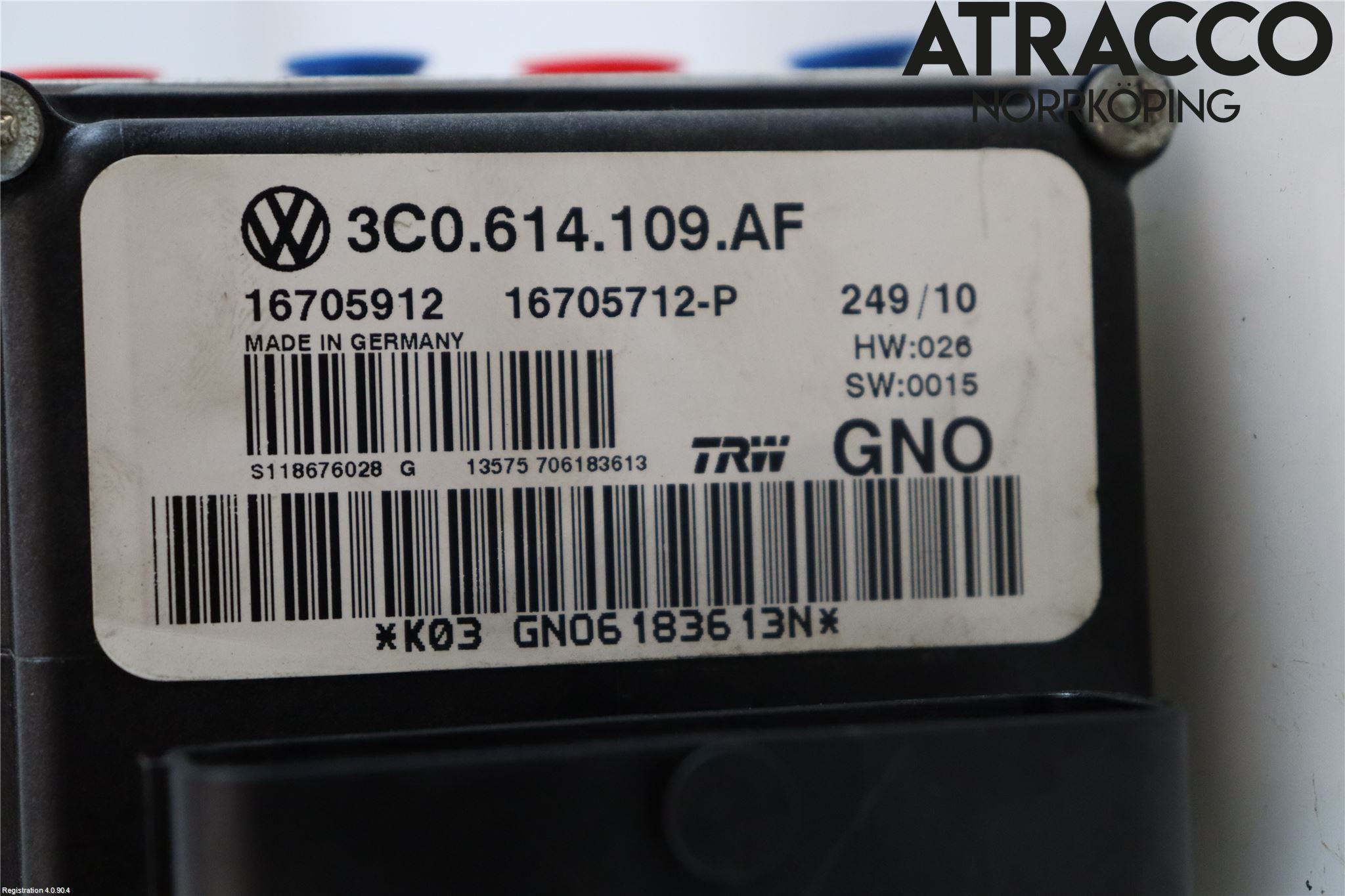 Volkswagen VW PASSAT 05-11 Abs Hydraulaggregat