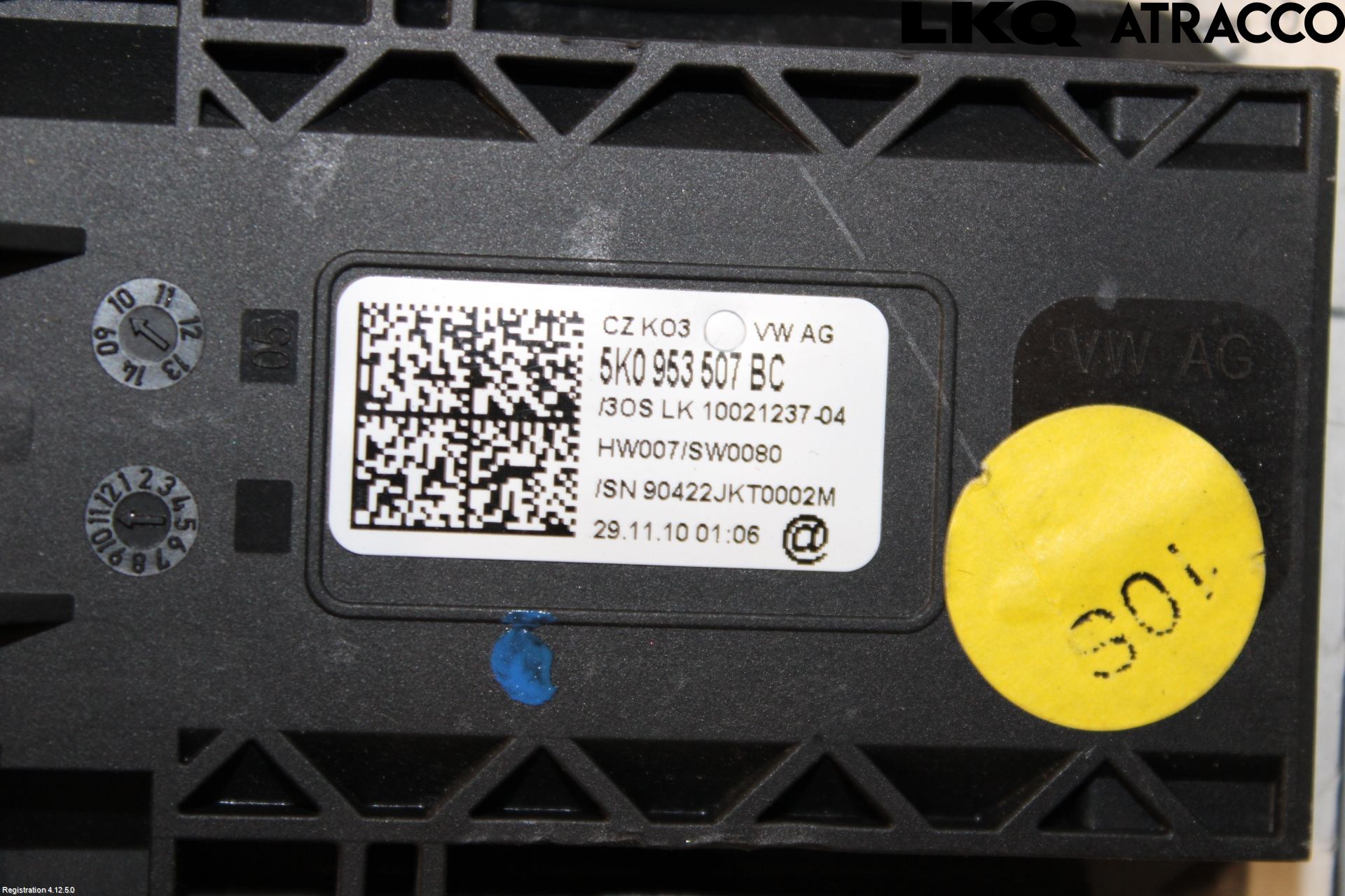 Volkswagen VW GOLF VI 09-13 Spakcentral