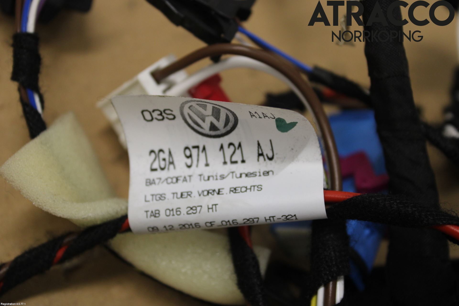 Volkswagen VW T-ROC 18- Kabelhärva