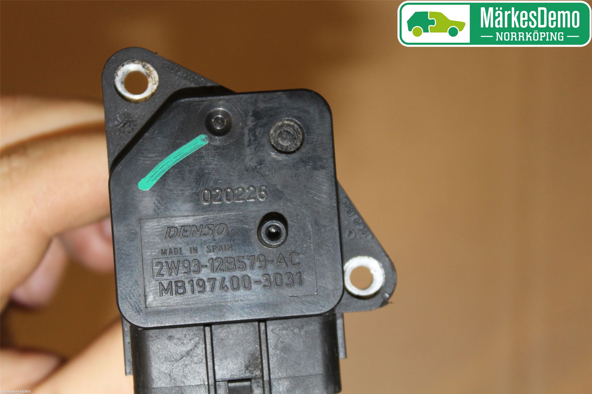 Jaguar S-TYPE Injluftmassamätare