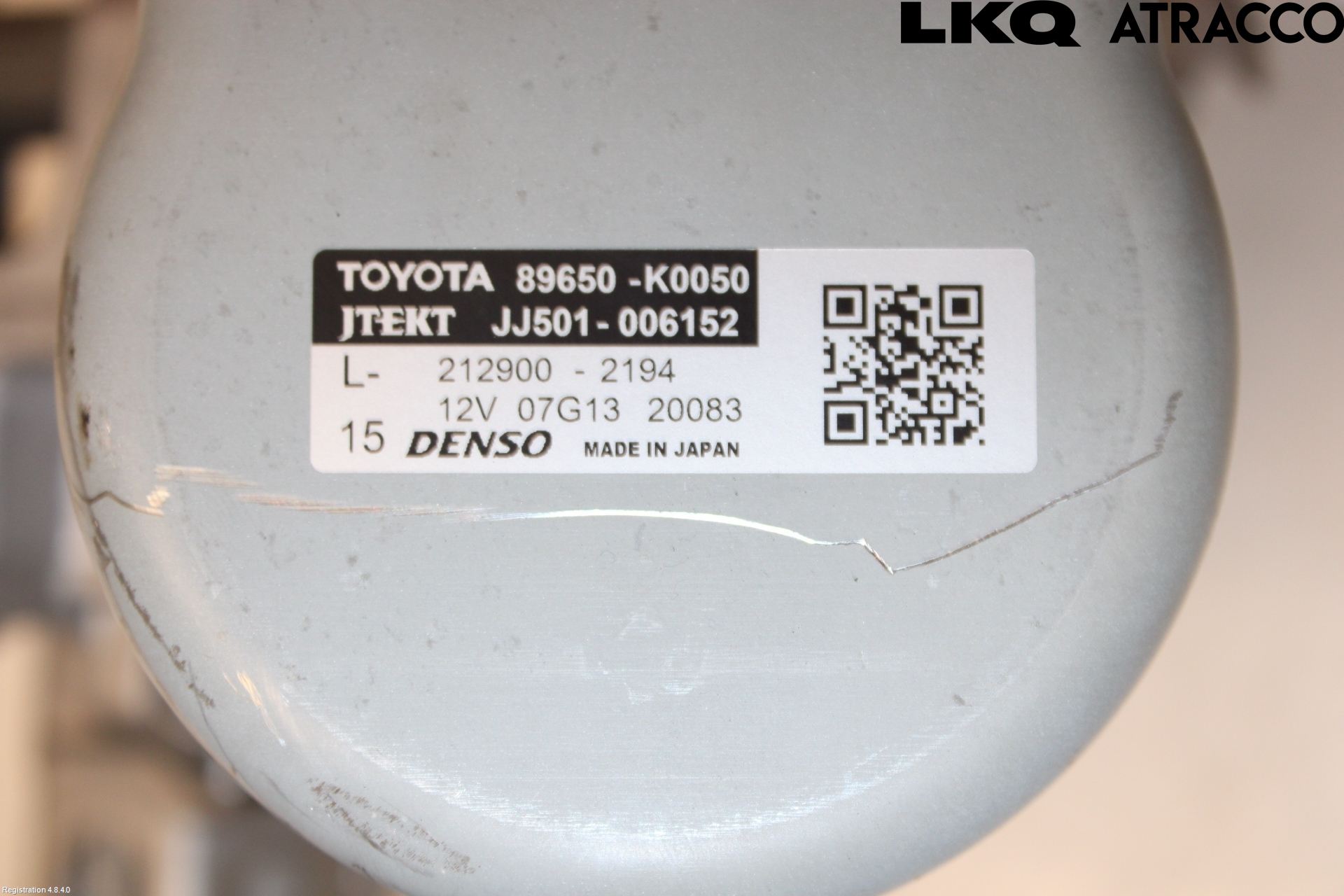 Toyota YARIS XP21 20- Rattaxelagg Med Inb Servo