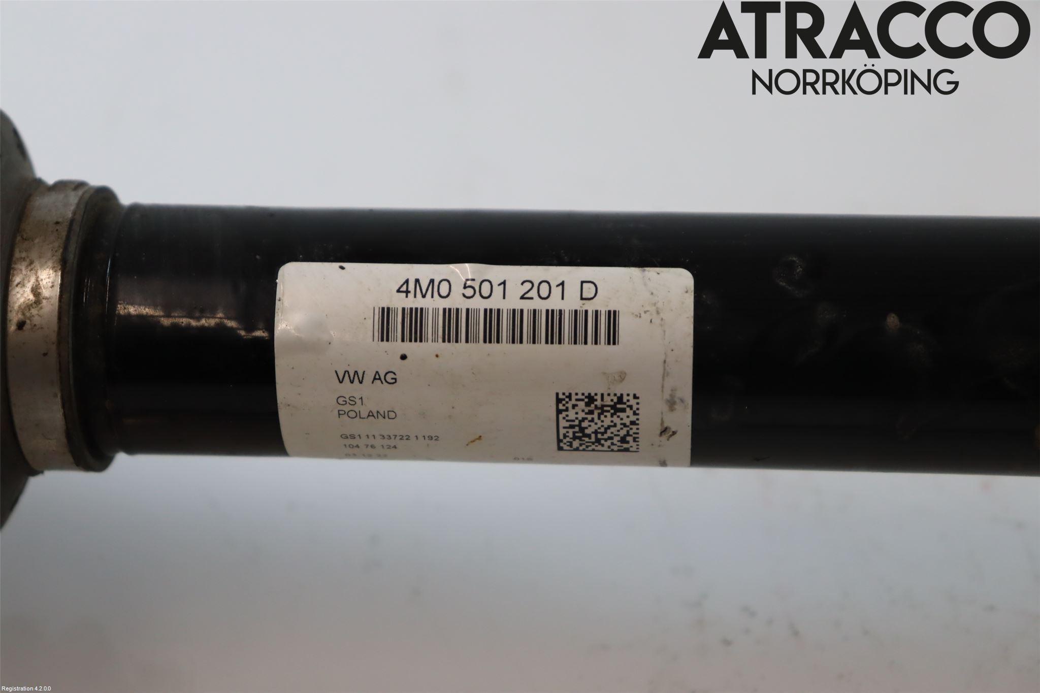 Audi Q7/SQ7 Drivaxel Bak Höger