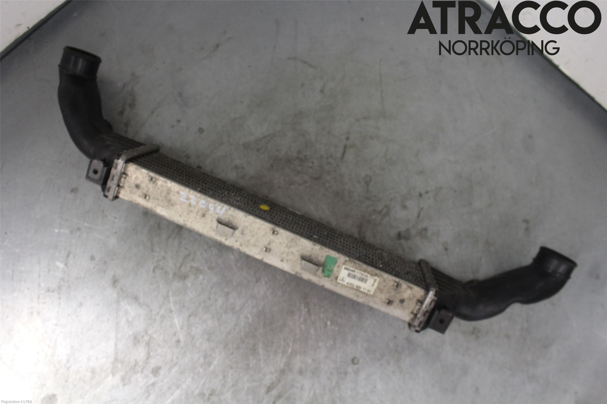Mercedes-Benz MB CLK (W208) 98-02 Laddluft-Intercooler Kyl