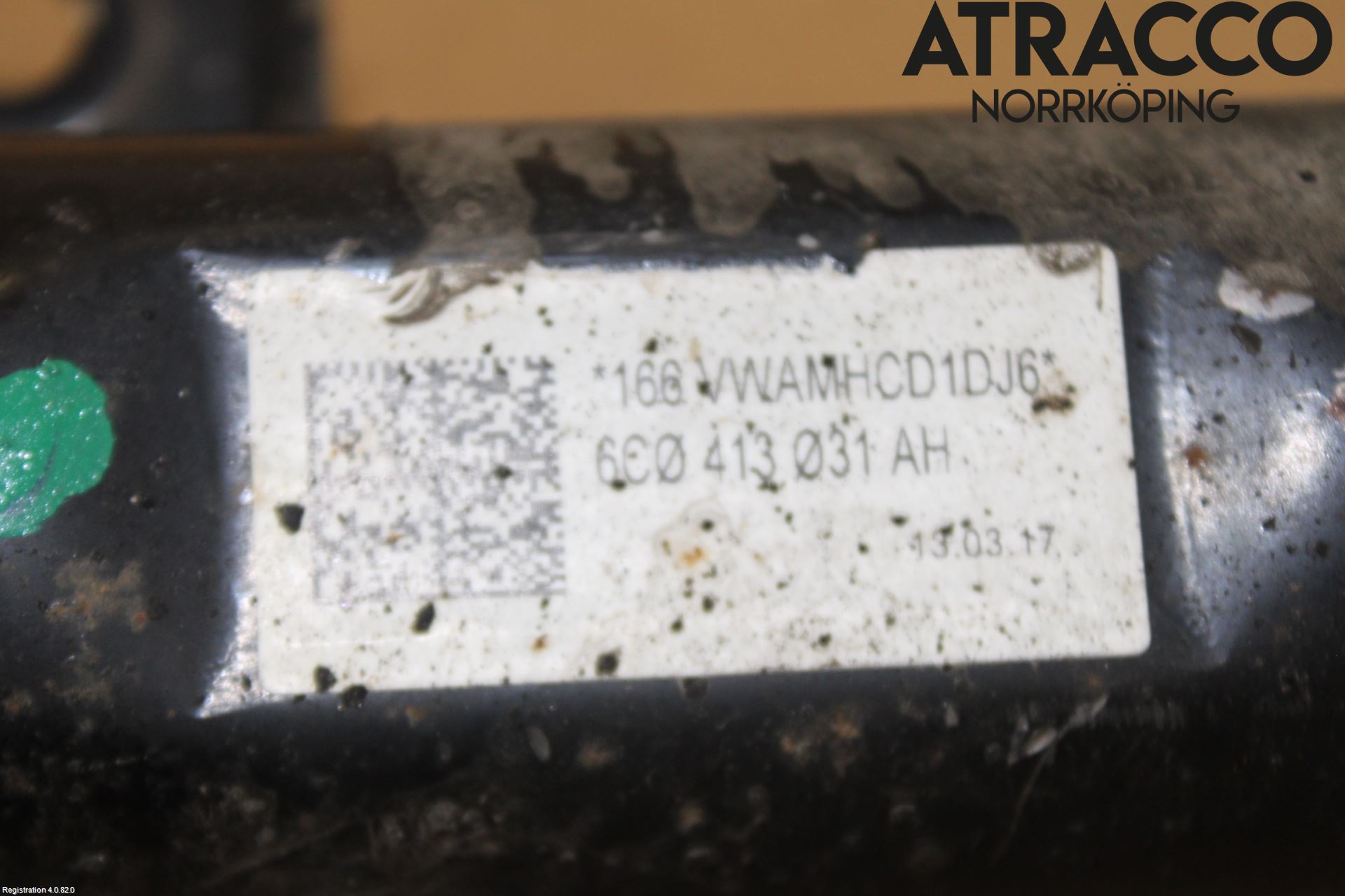 Volkswagen VW POLO 10-17 Fjäderben Fram Höger