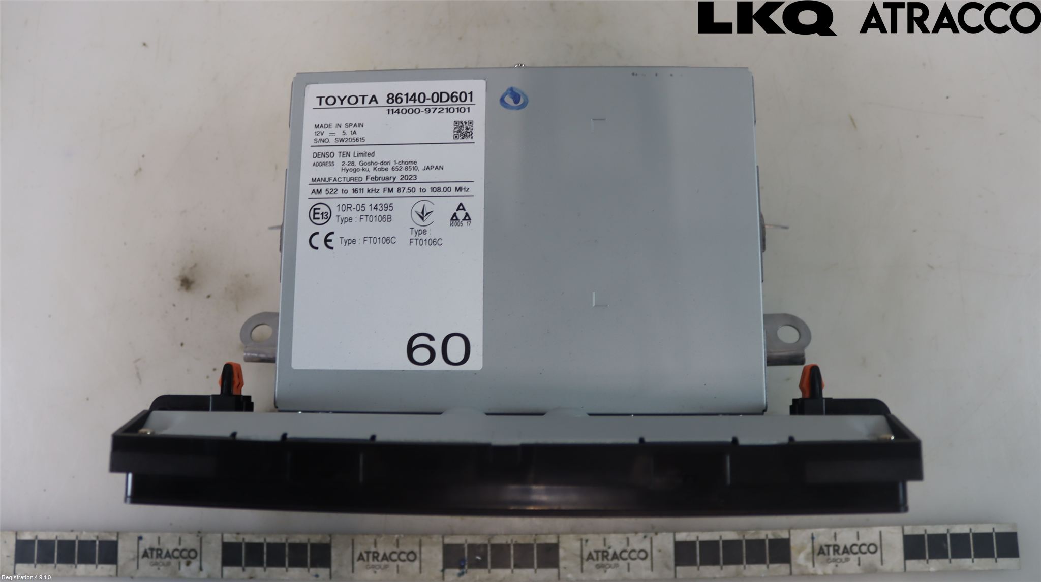 Toyota YARIS CROSS XP21 21- Cd Radio - Multimediapanel