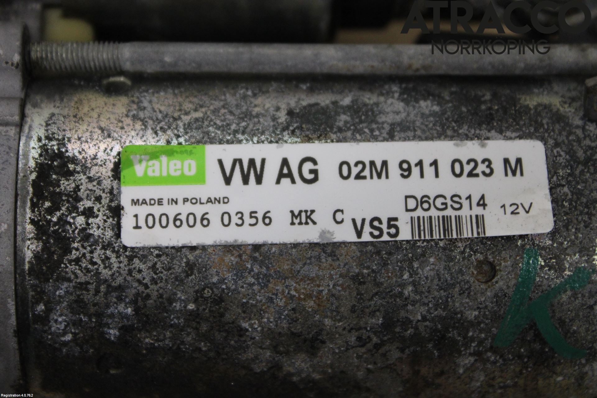 Audi A3/S3 05-13 Startmotor