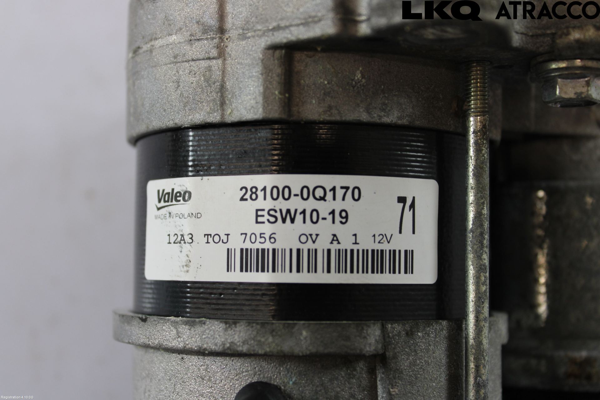 Toyota AYGO X AB70 22- Startmotor