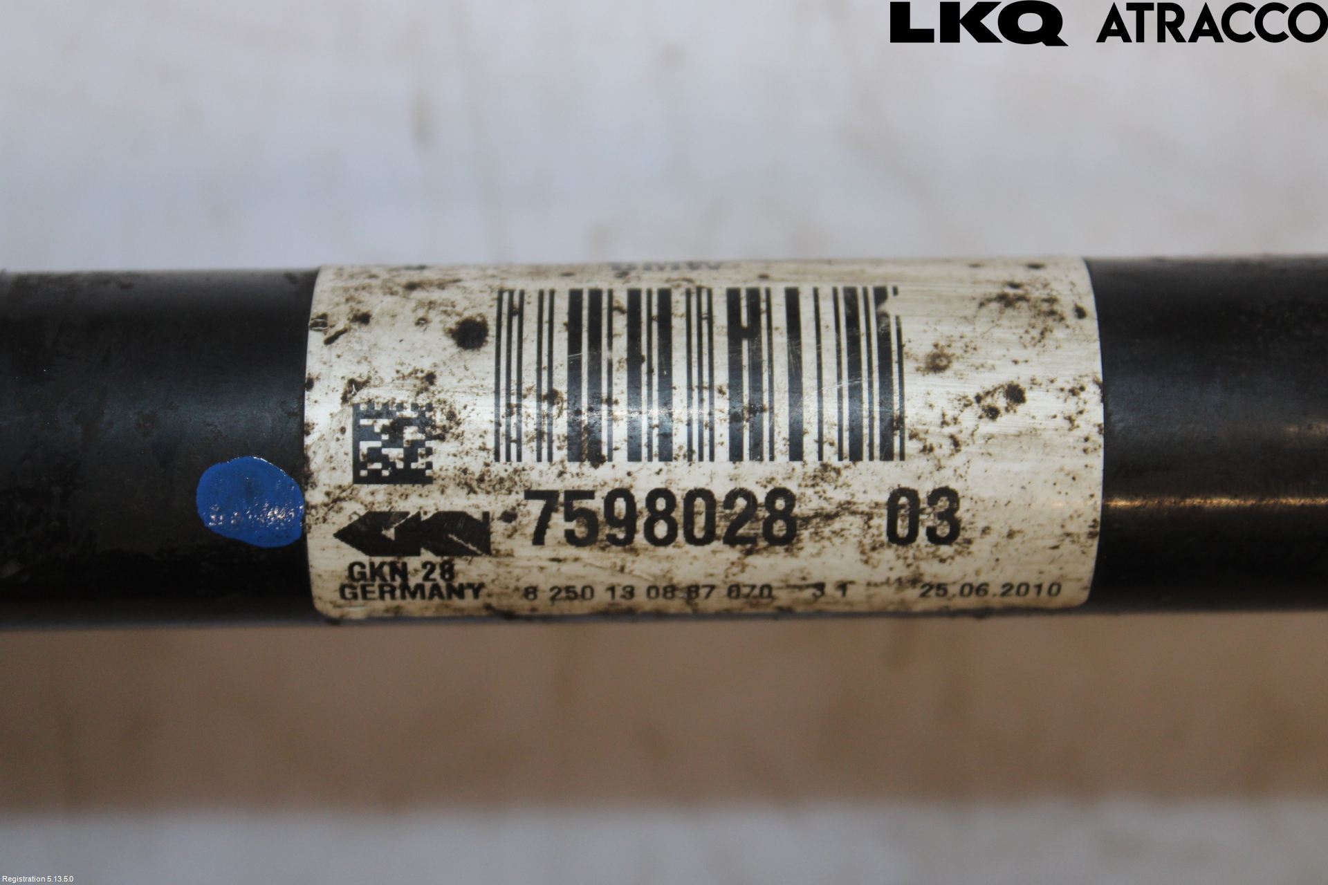 BMW X3 F25 10-17 Drivaxel Fram Höger