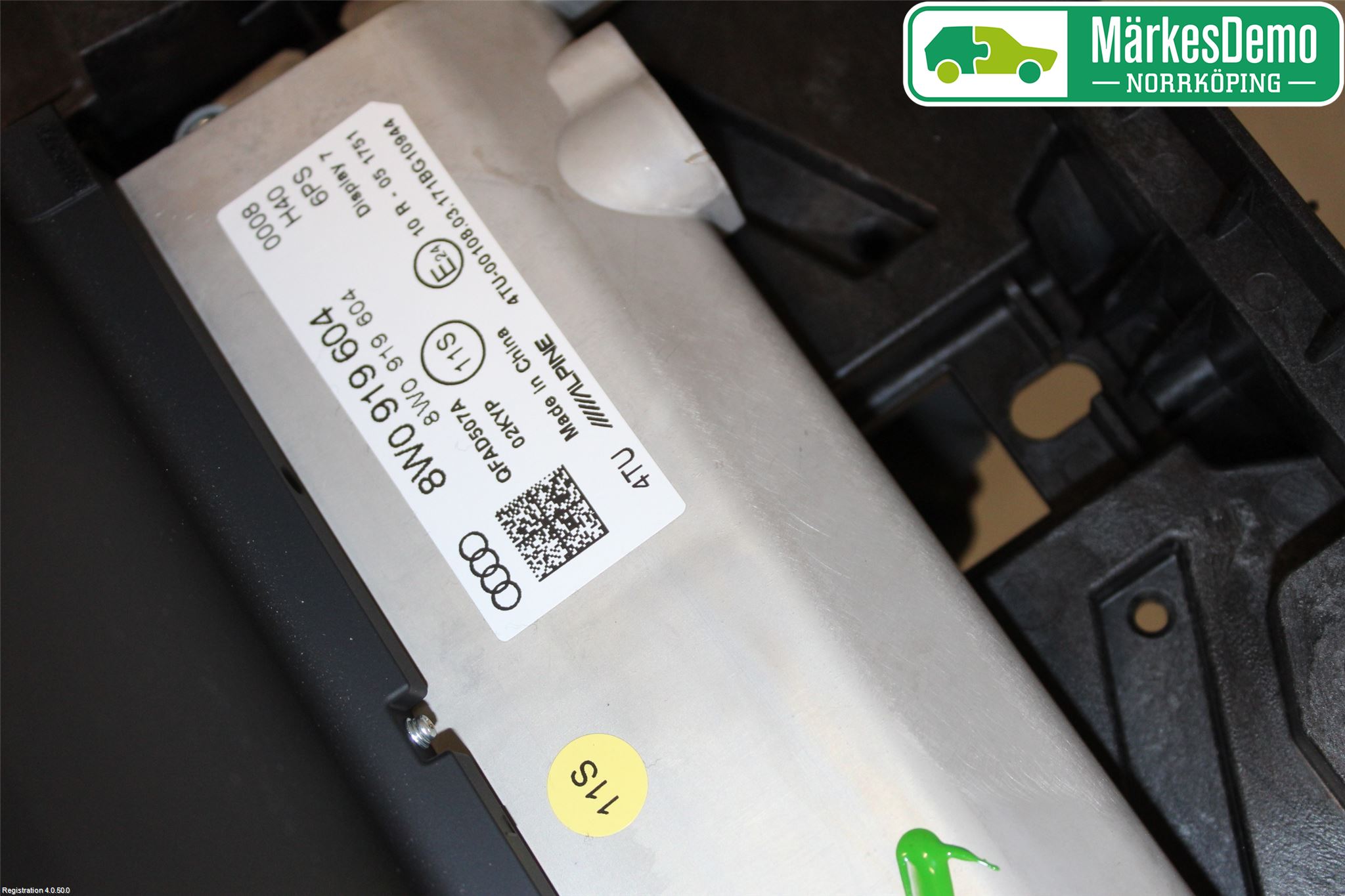 Audi A4/S4 B9 16-19 Multifunktionsdisplay