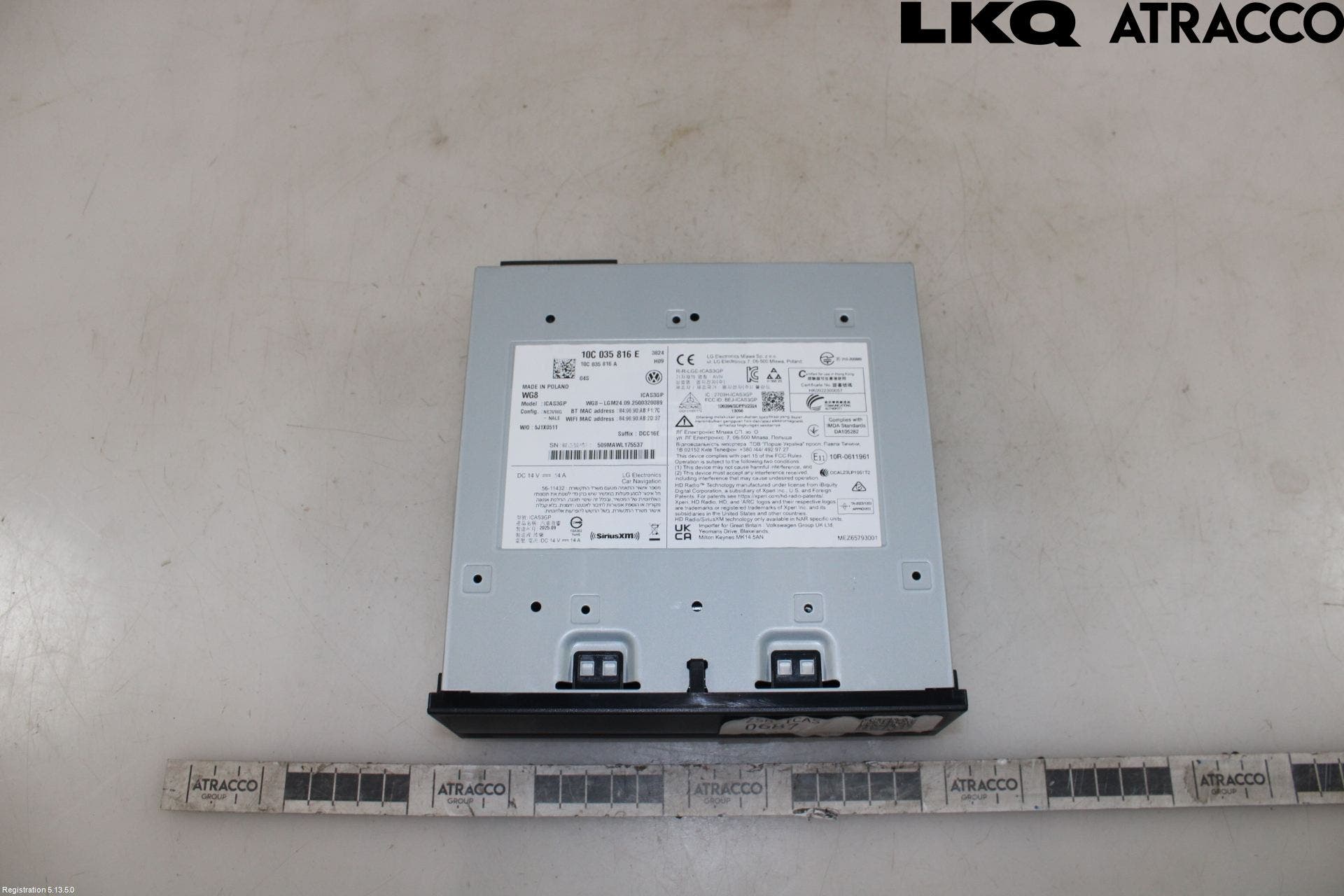 Volkswagen VW ID.7/TOURER 24- Cd Radio - Multimediapanel