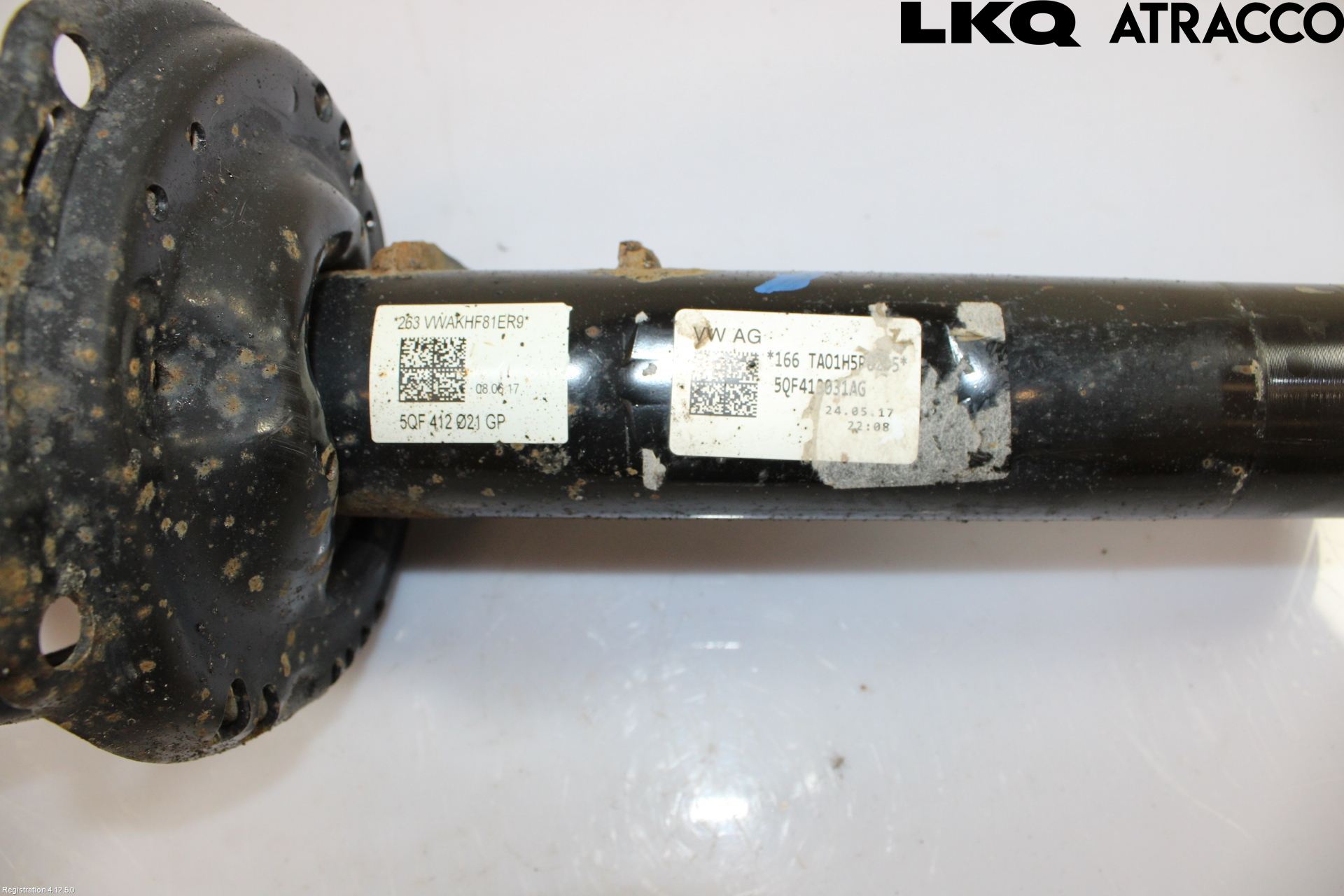 Volkswagen VW TIGUAN 16-24 Fjäderben Fram Höger