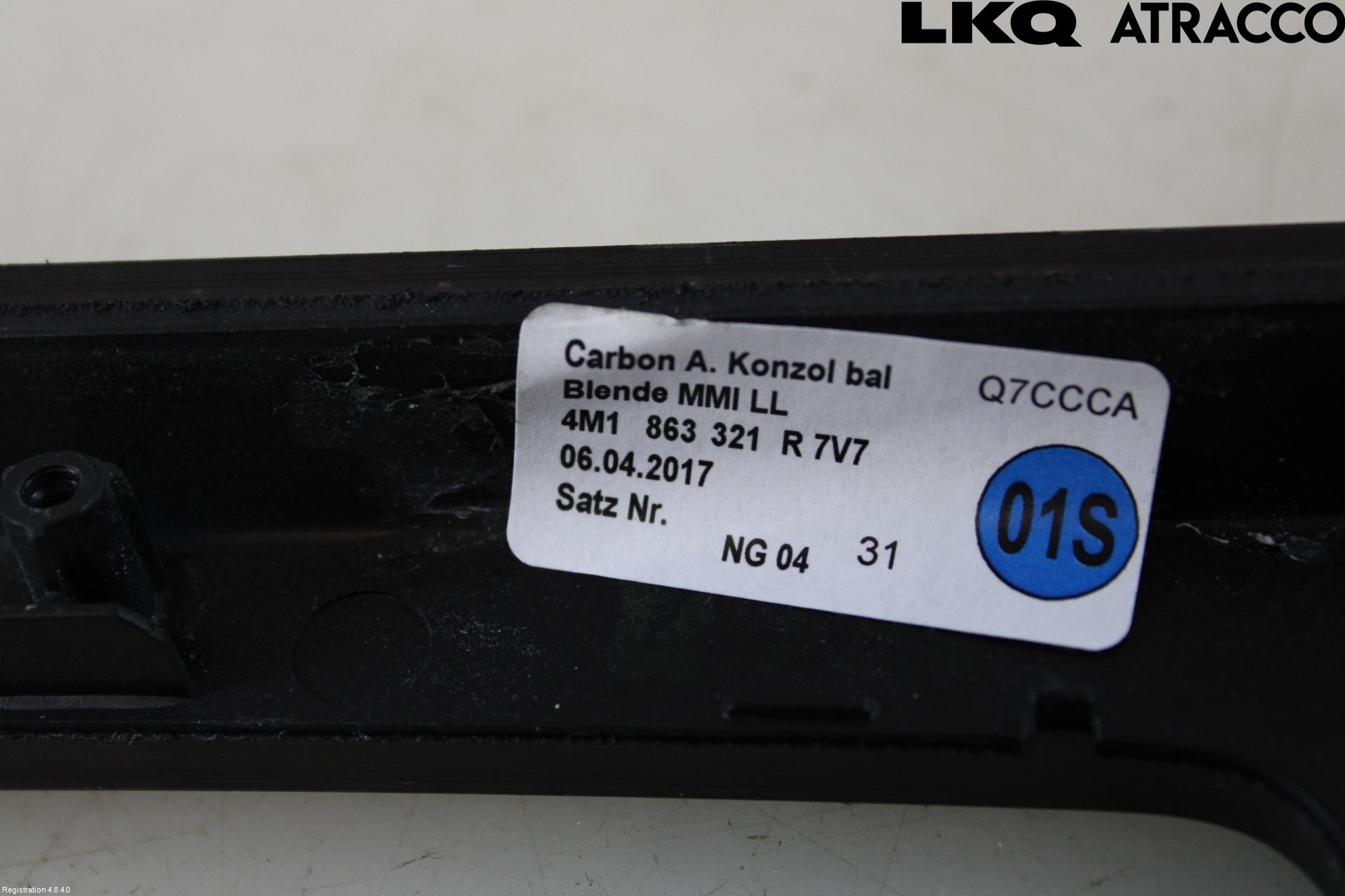 Audi Q7/SQ7 Inredning Sarg Växelspak