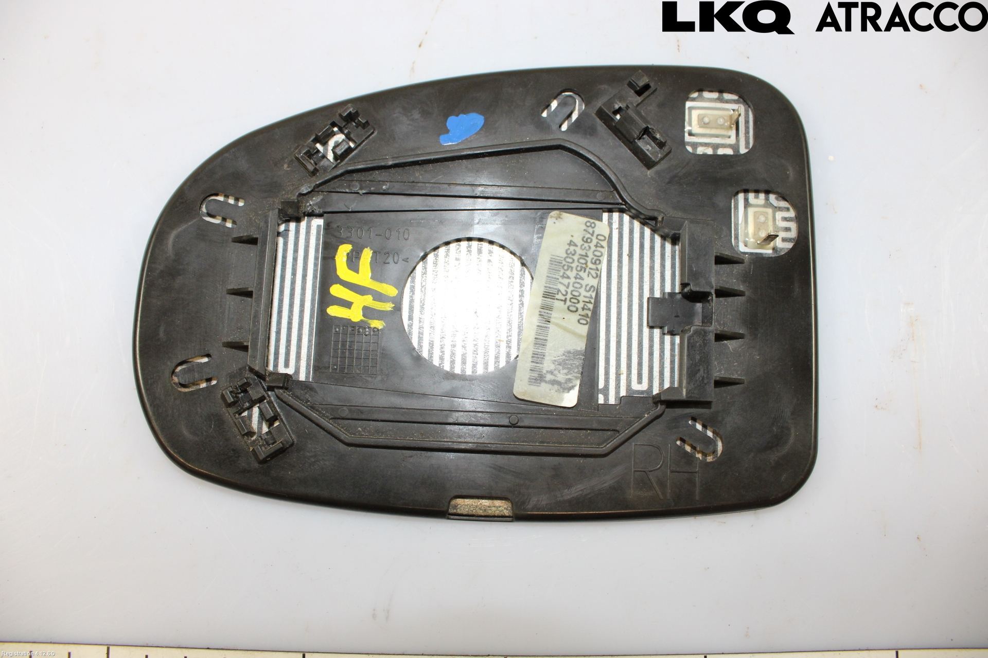 Toyota AVENSIS 09-15 Spegelglas Hö