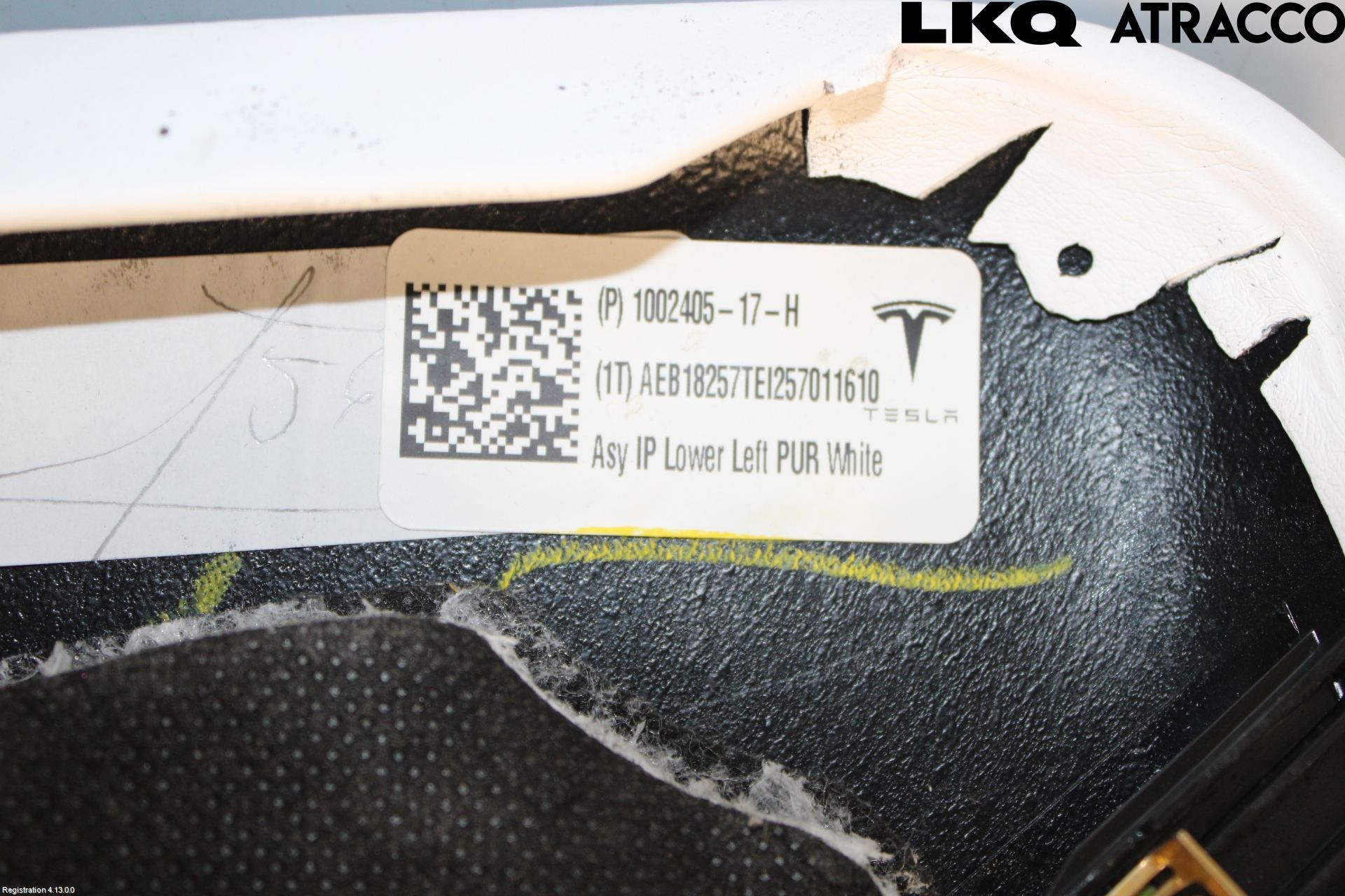 Tesla MODEL X 16- Instrumentbräda Inlägg-Dekorlist