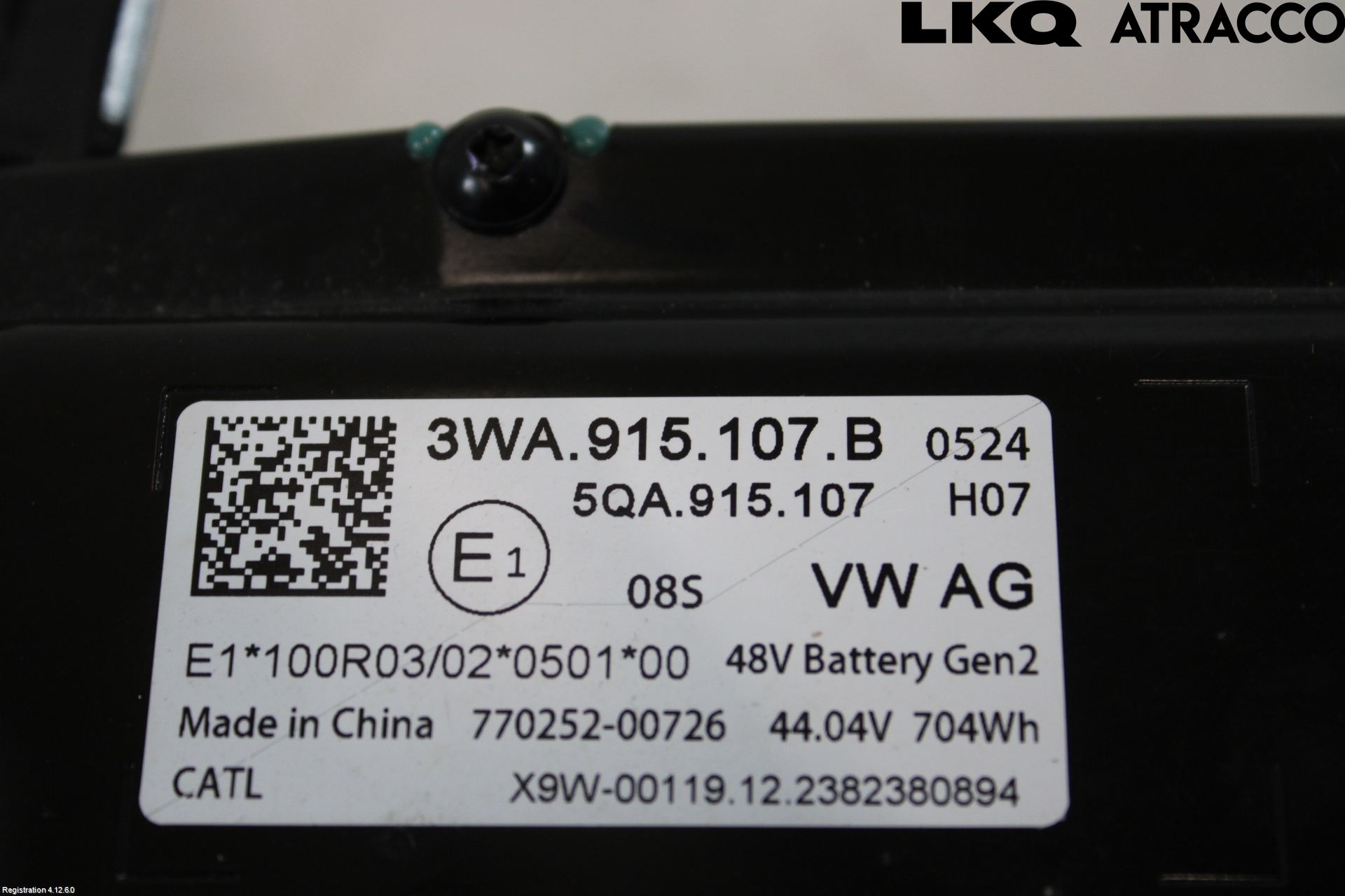 Volkswagen VW PASSAT 24- Batteri Högspänning