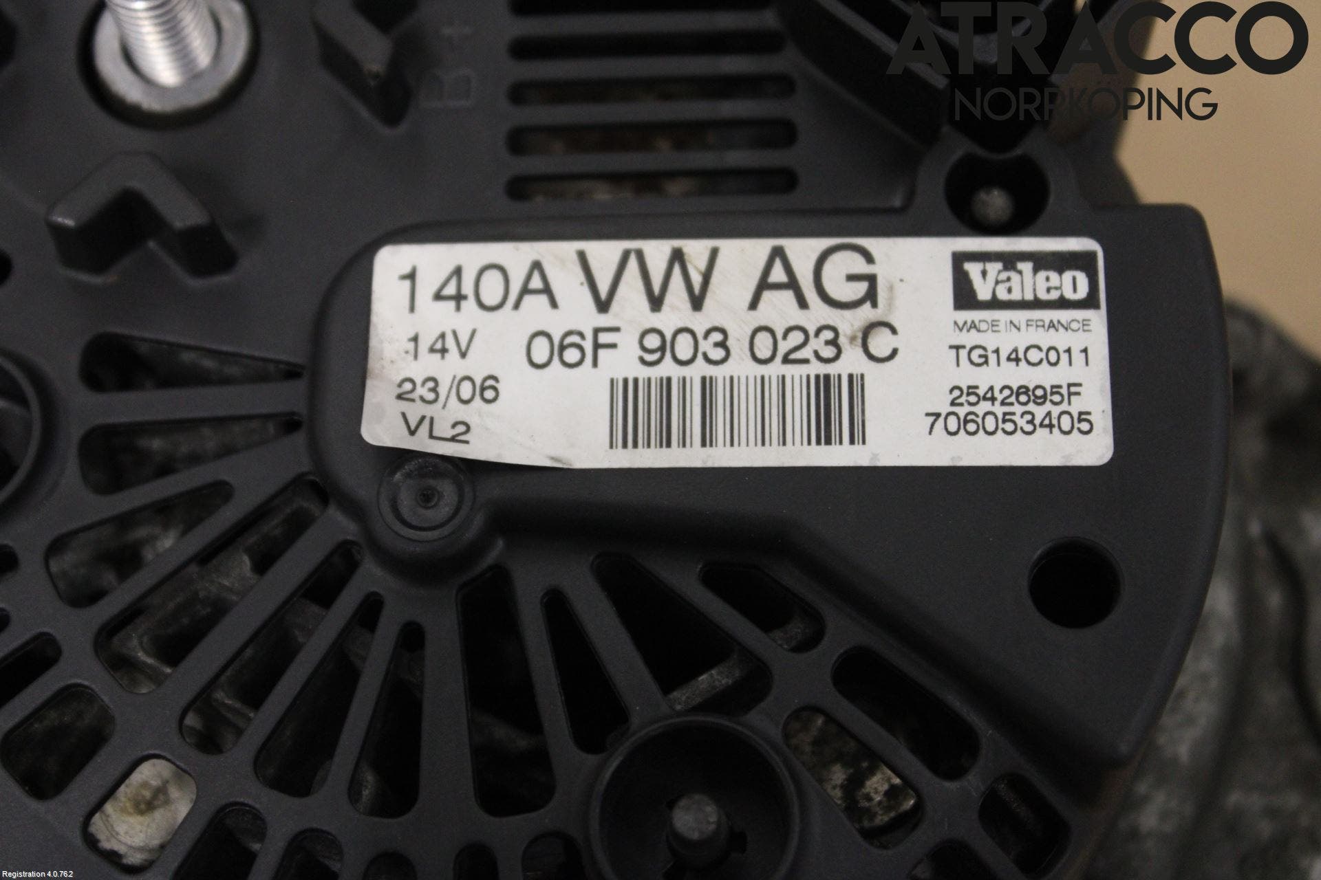 Audi A3/S3 05-13 Generator