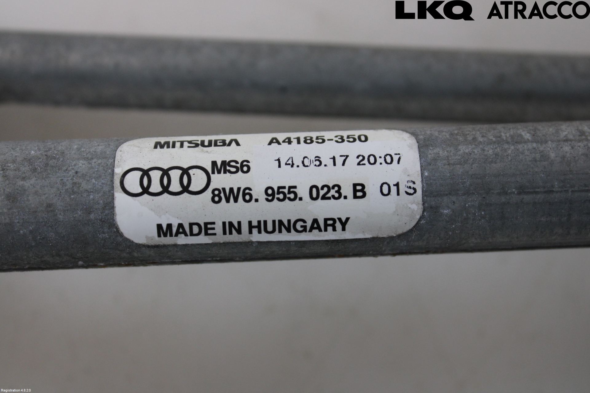 Audi A5 17- Torkarmekanism Vindruta