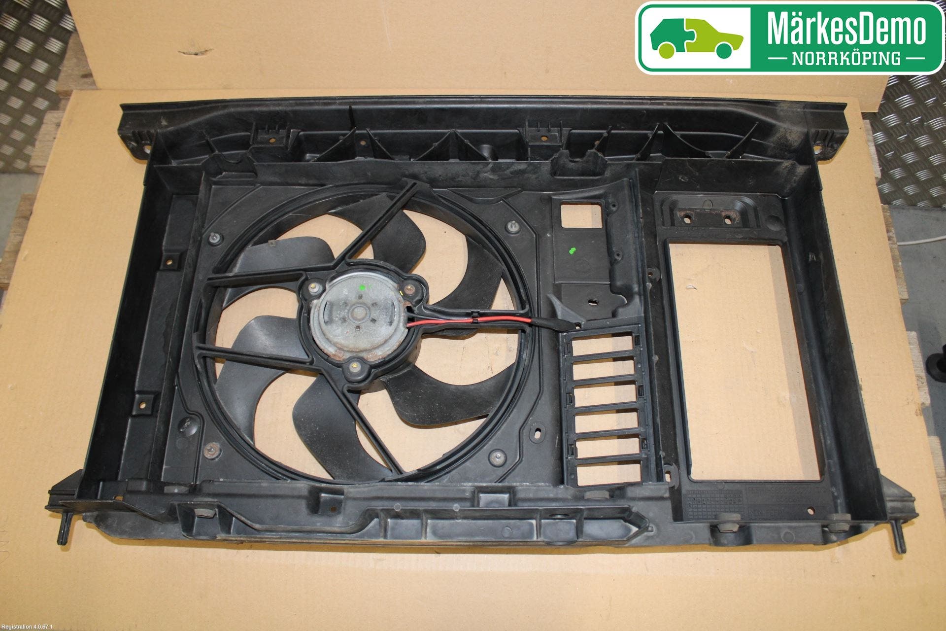 Peugeot 307 05-08 Kylfläkt El