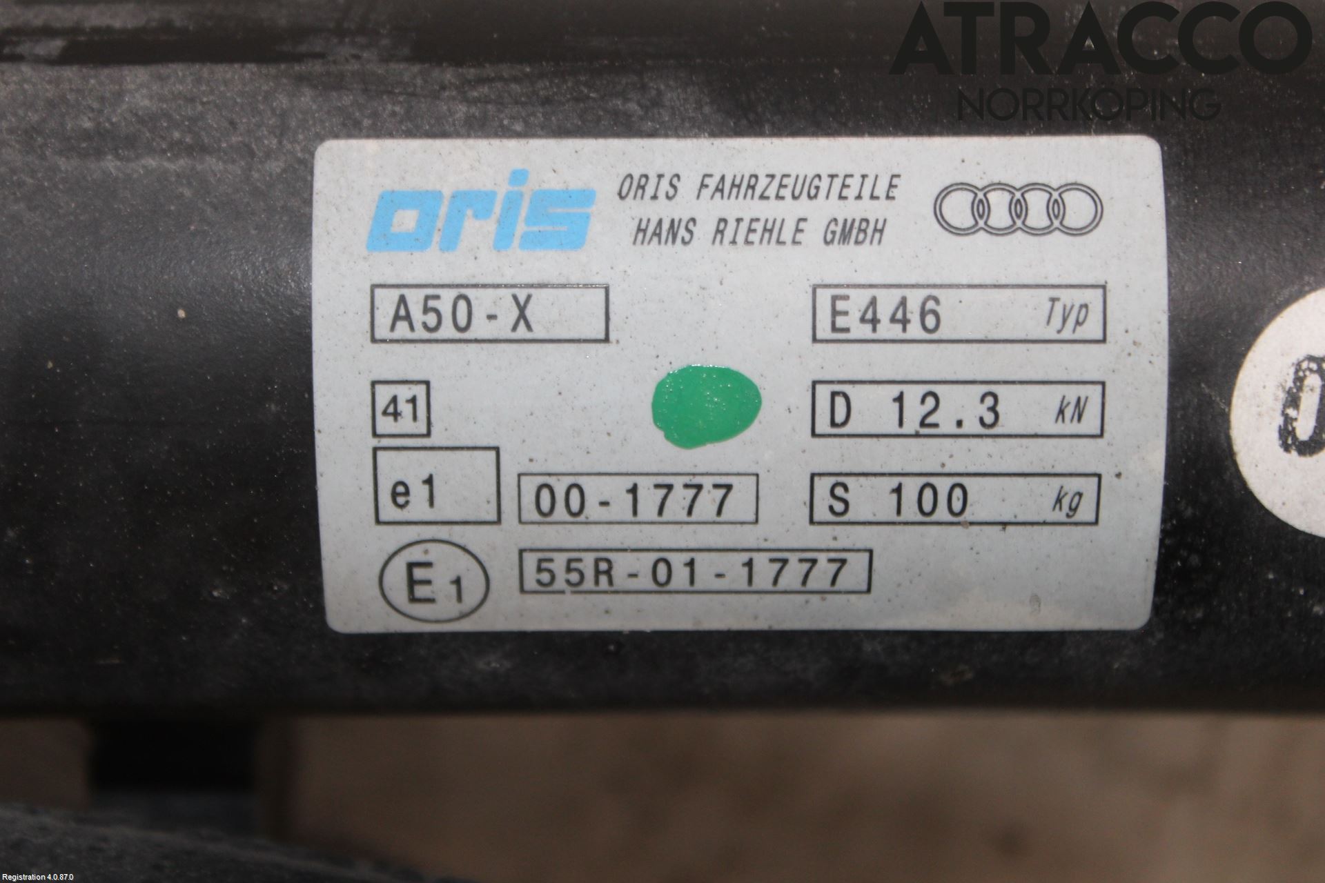 Audi Q5 09-16 Dragkrok