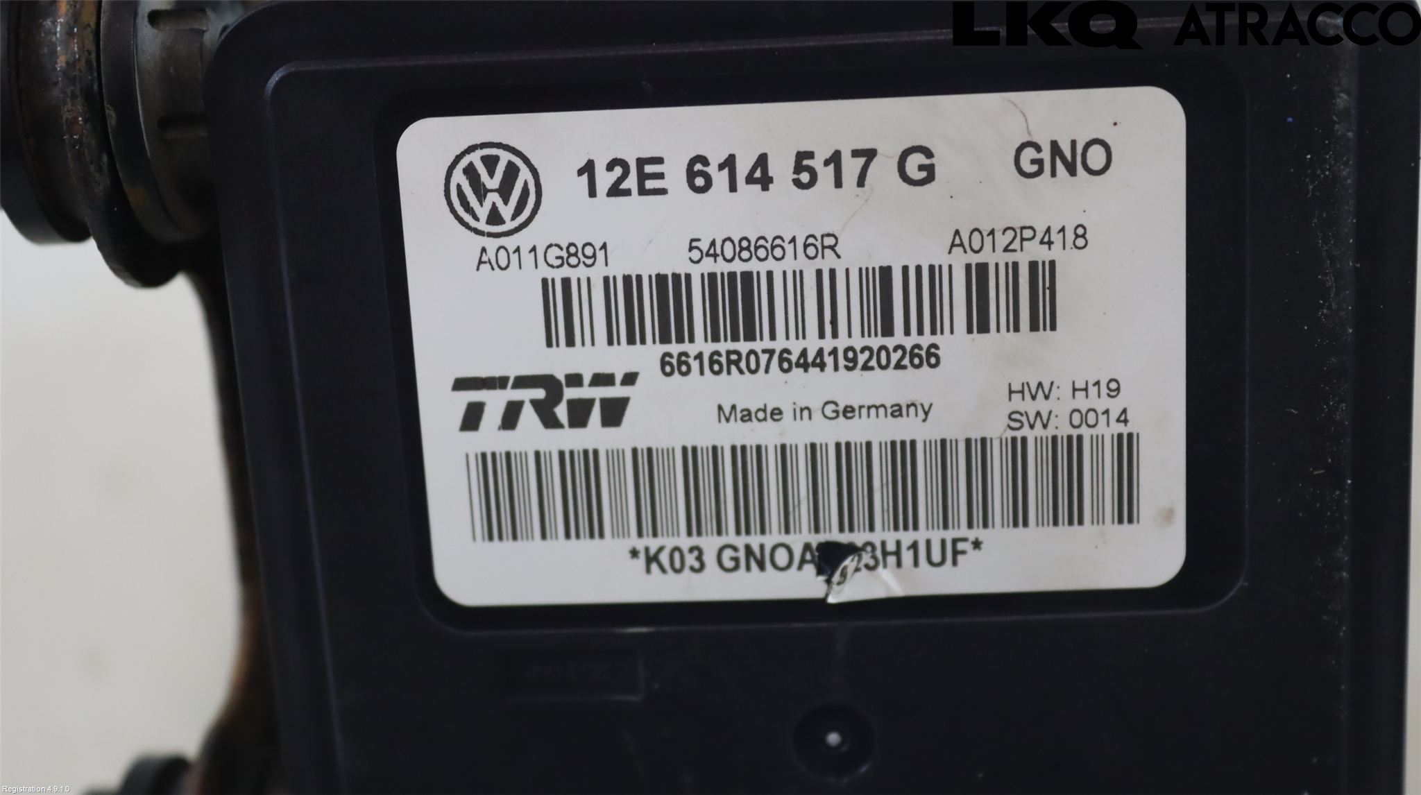 Volkswagen VW UP! / E-UP! Abs Hydraulaggregat