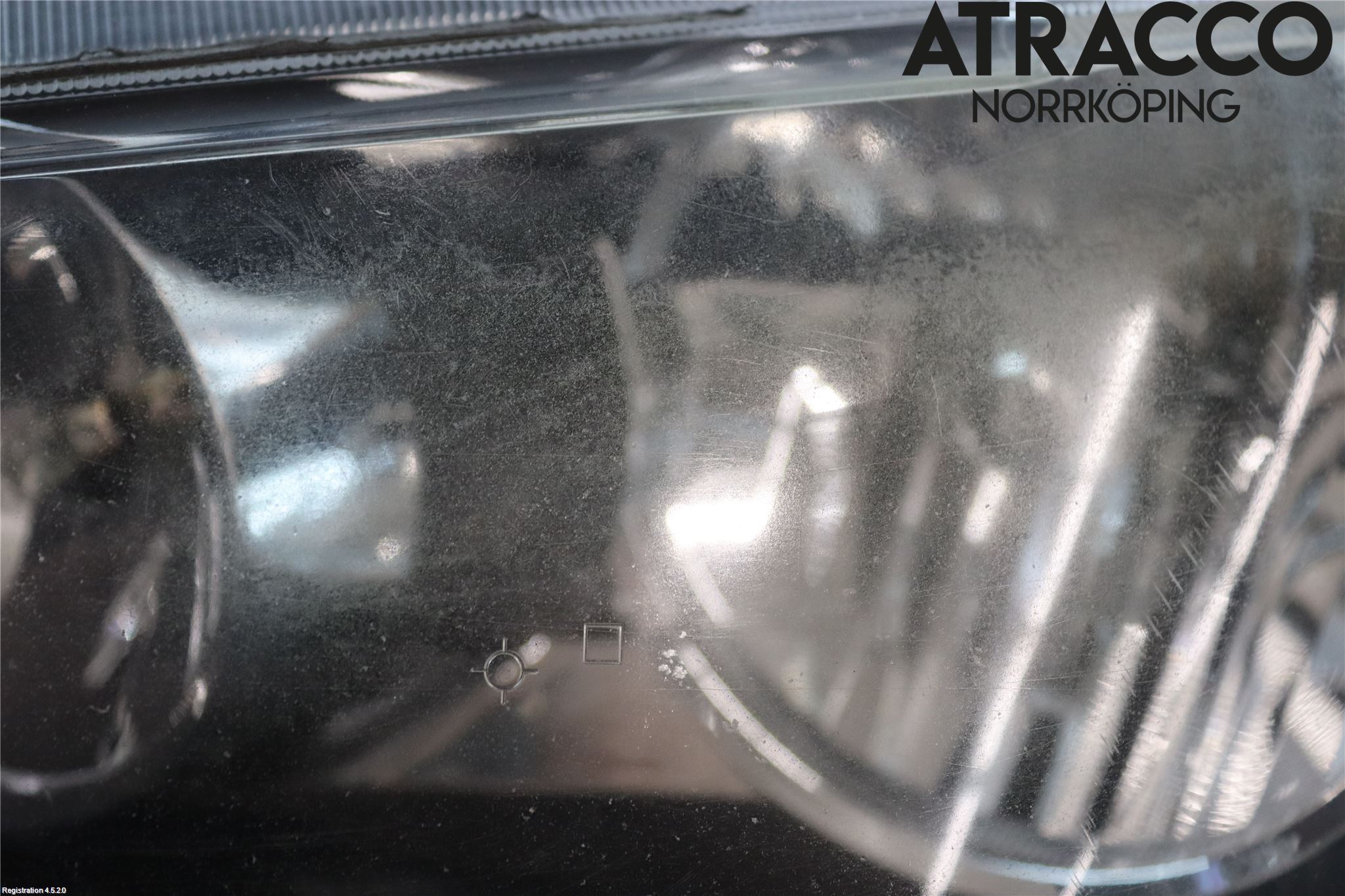 Mitsubishi LANCER 07-14 Strålkastare Vänster