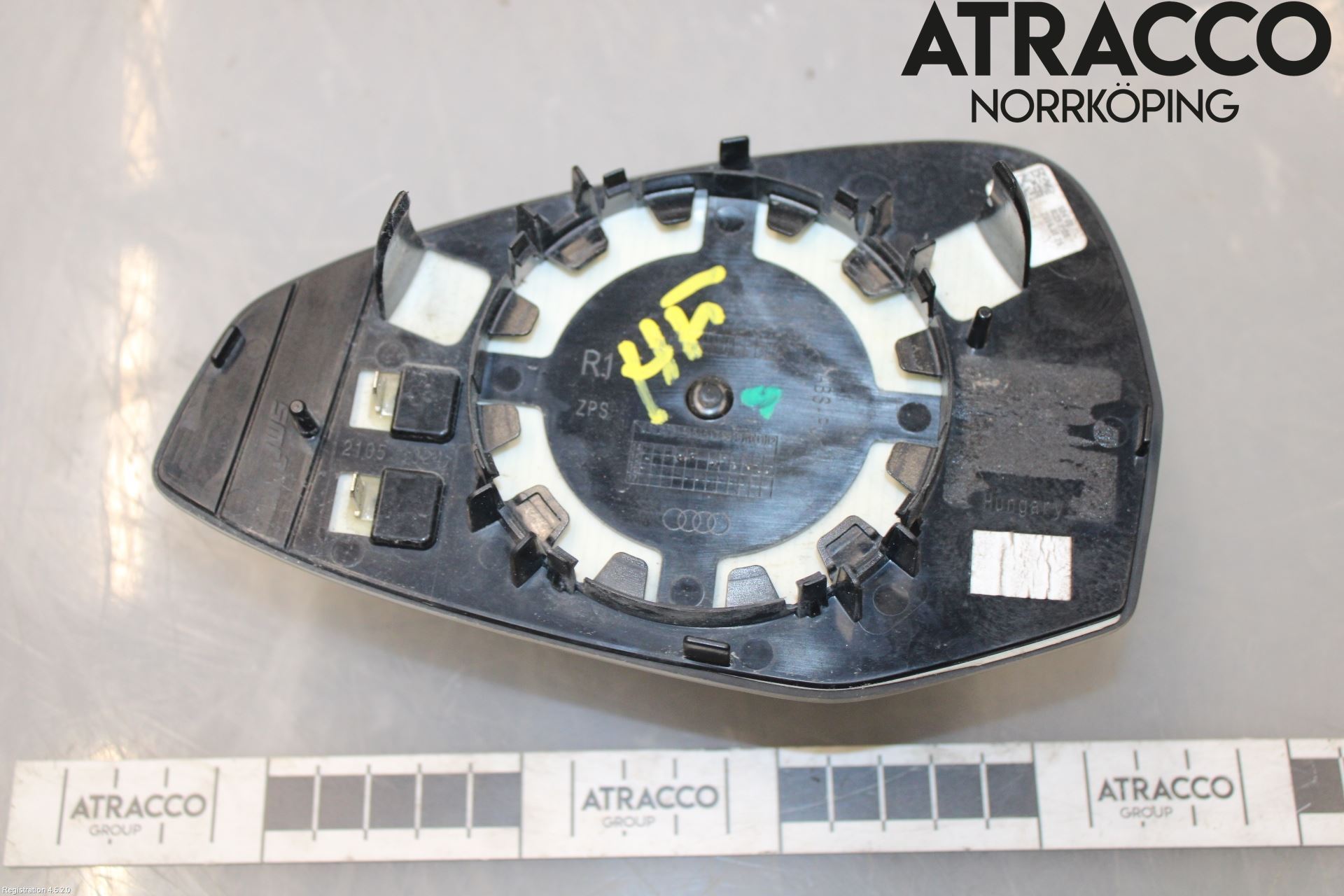 Audi A4/S4 B9 16-19 Spegelglas Hö