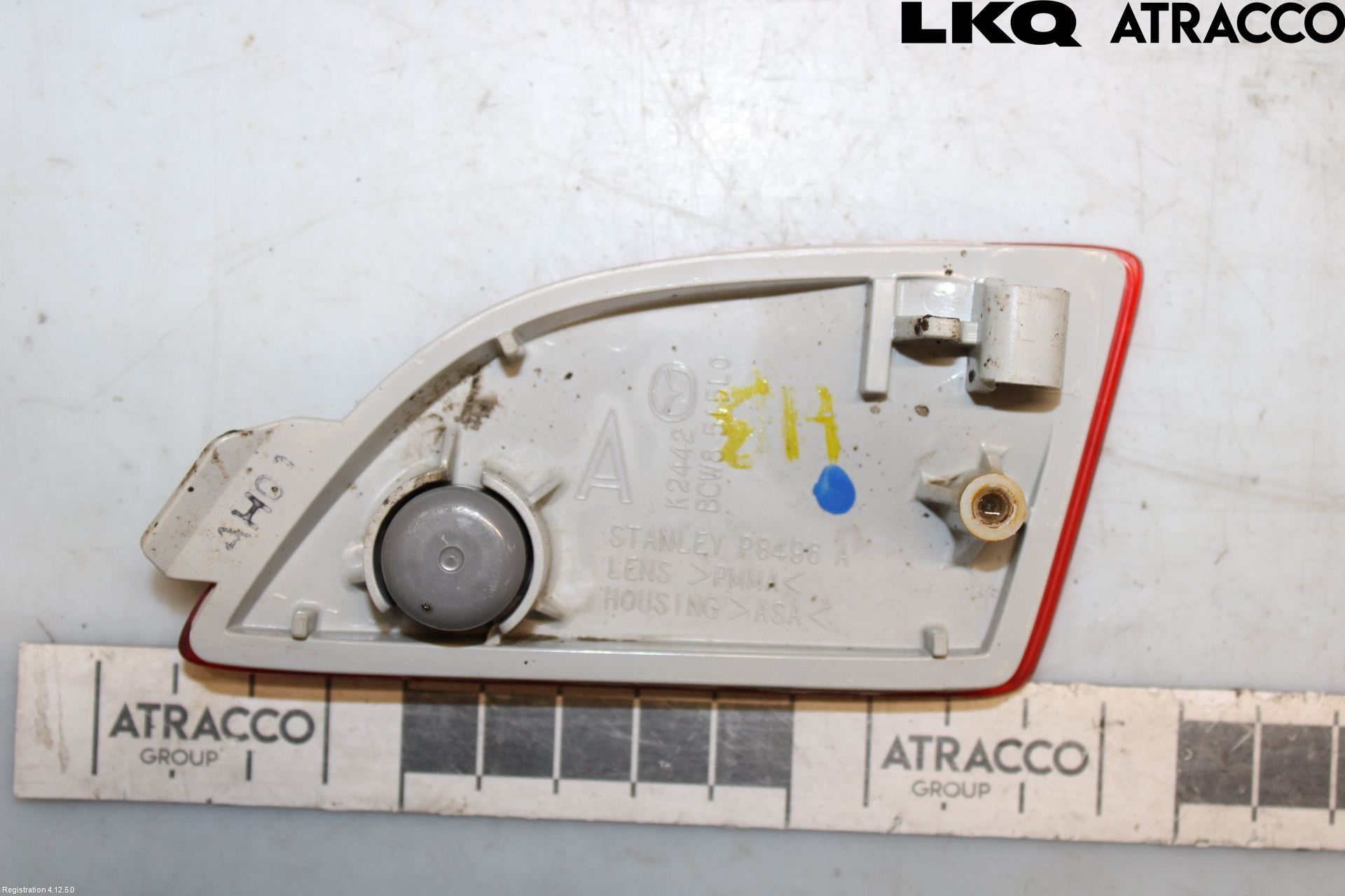 Mazda 3 II 09-13 Dimljus/Reflex Bak