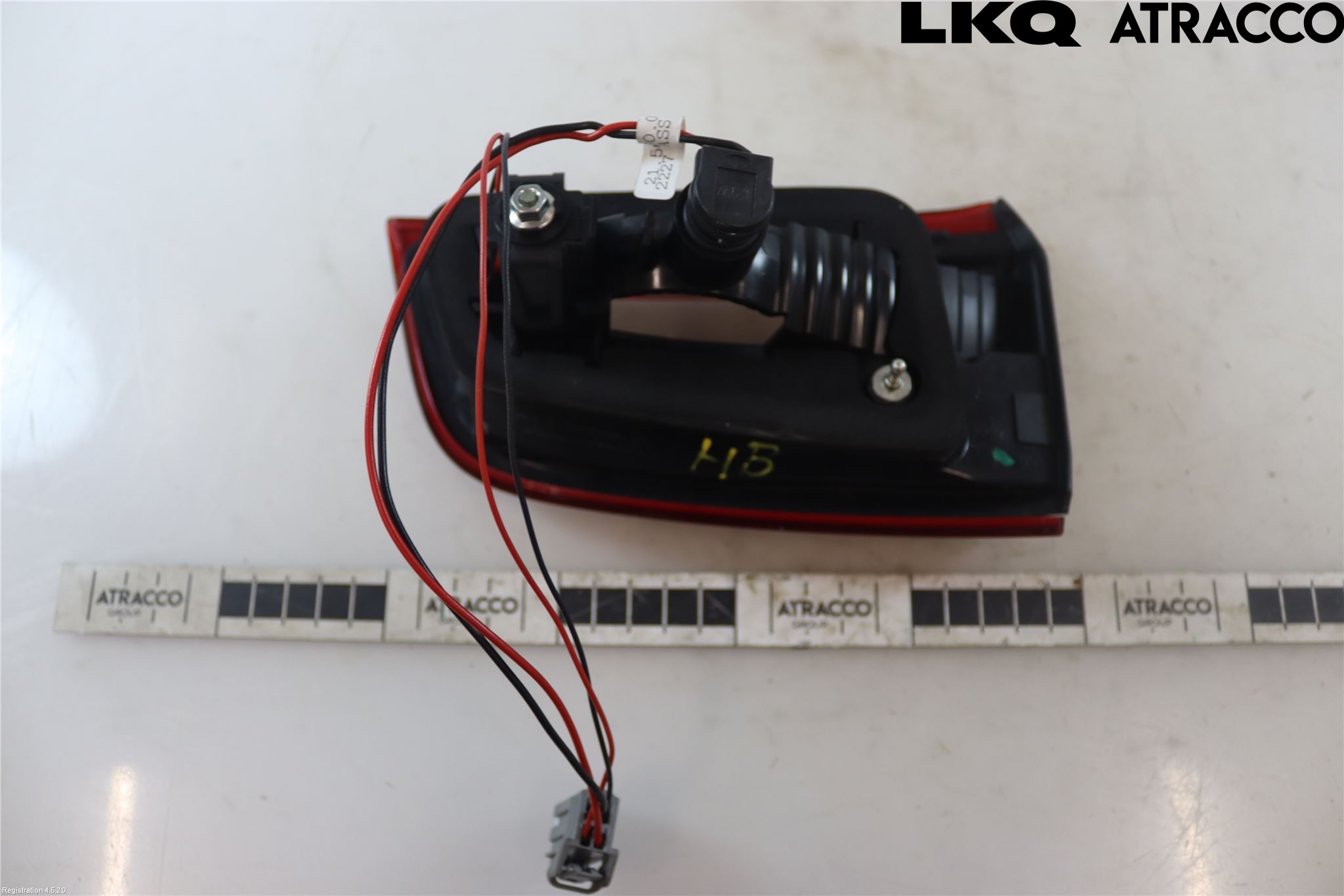 Volvo S60 11-13 Bakljus Lucka Hö