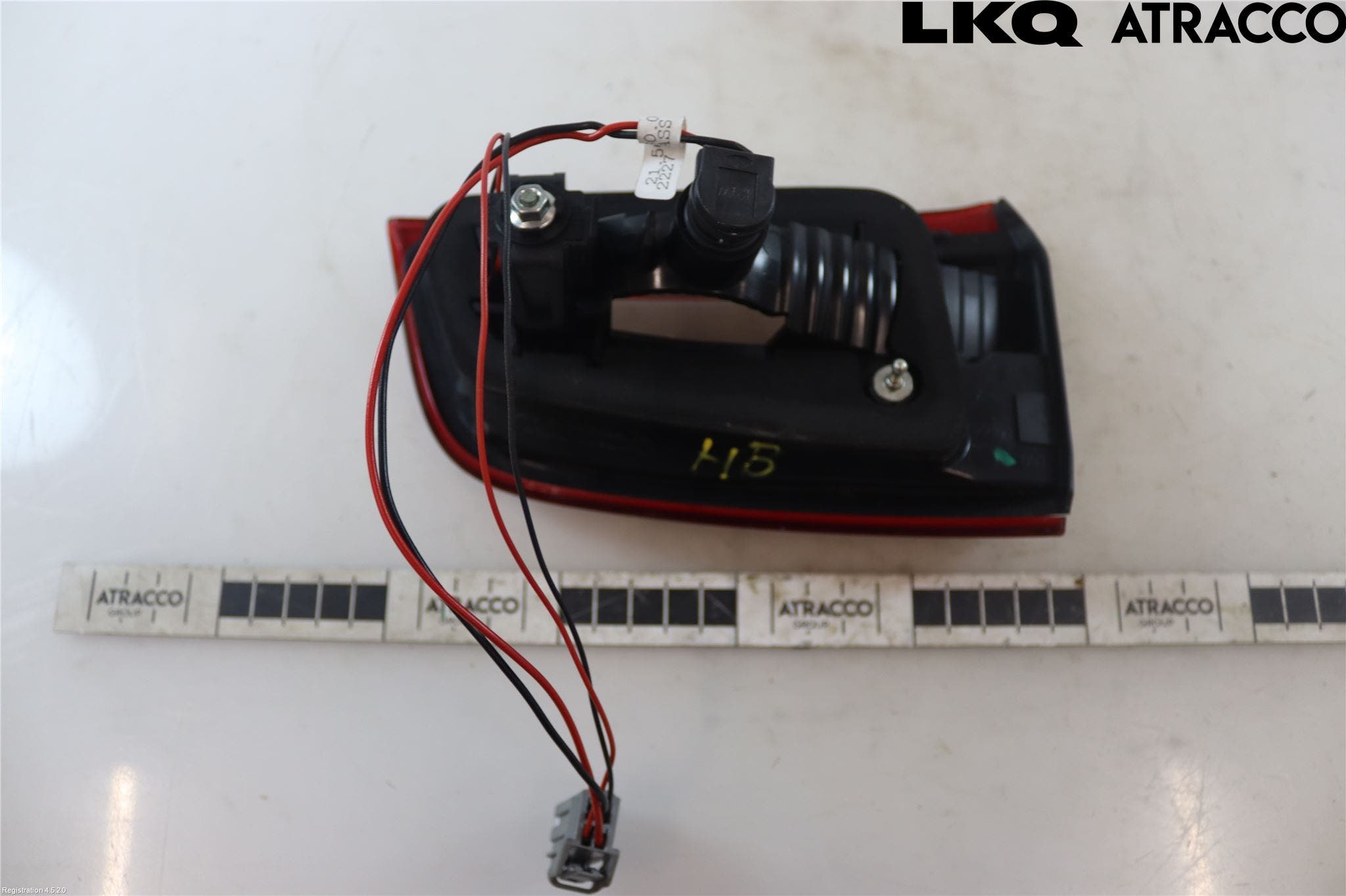 Volvo S60 05-10 Bakljus Lucka Hö