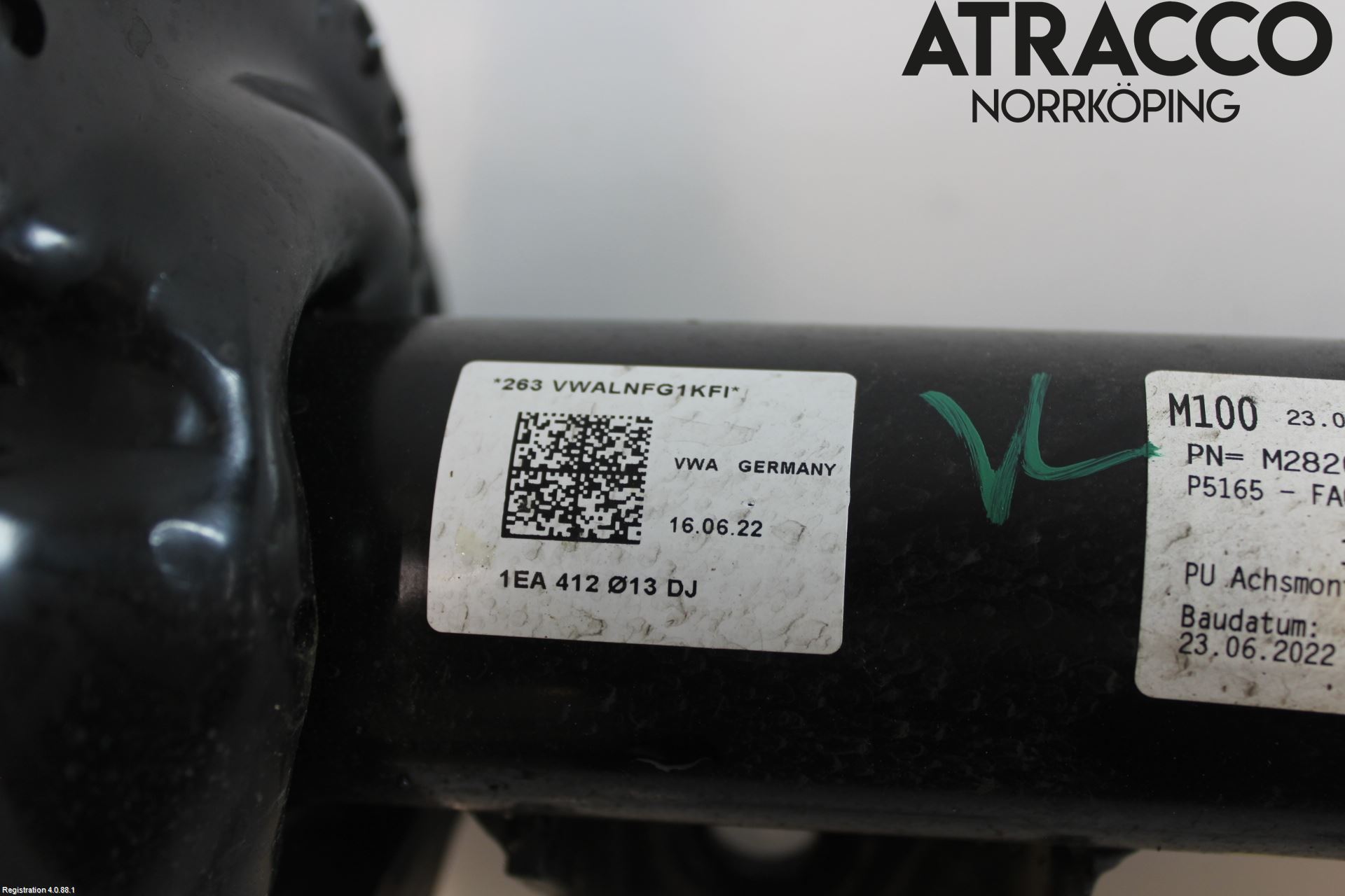 Cupra BORN 22- Fjäderben Fram Höger