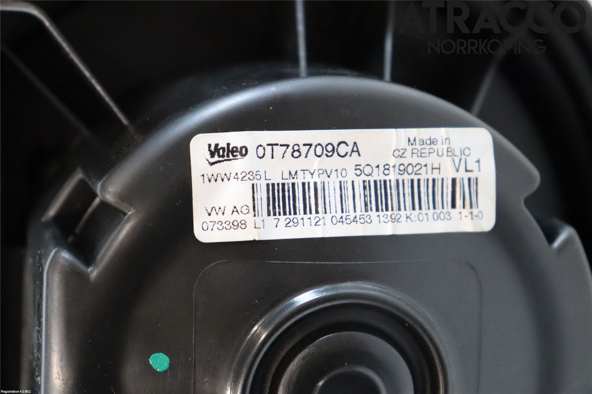 Audi Q2/SQ2 17- Värmefläkt