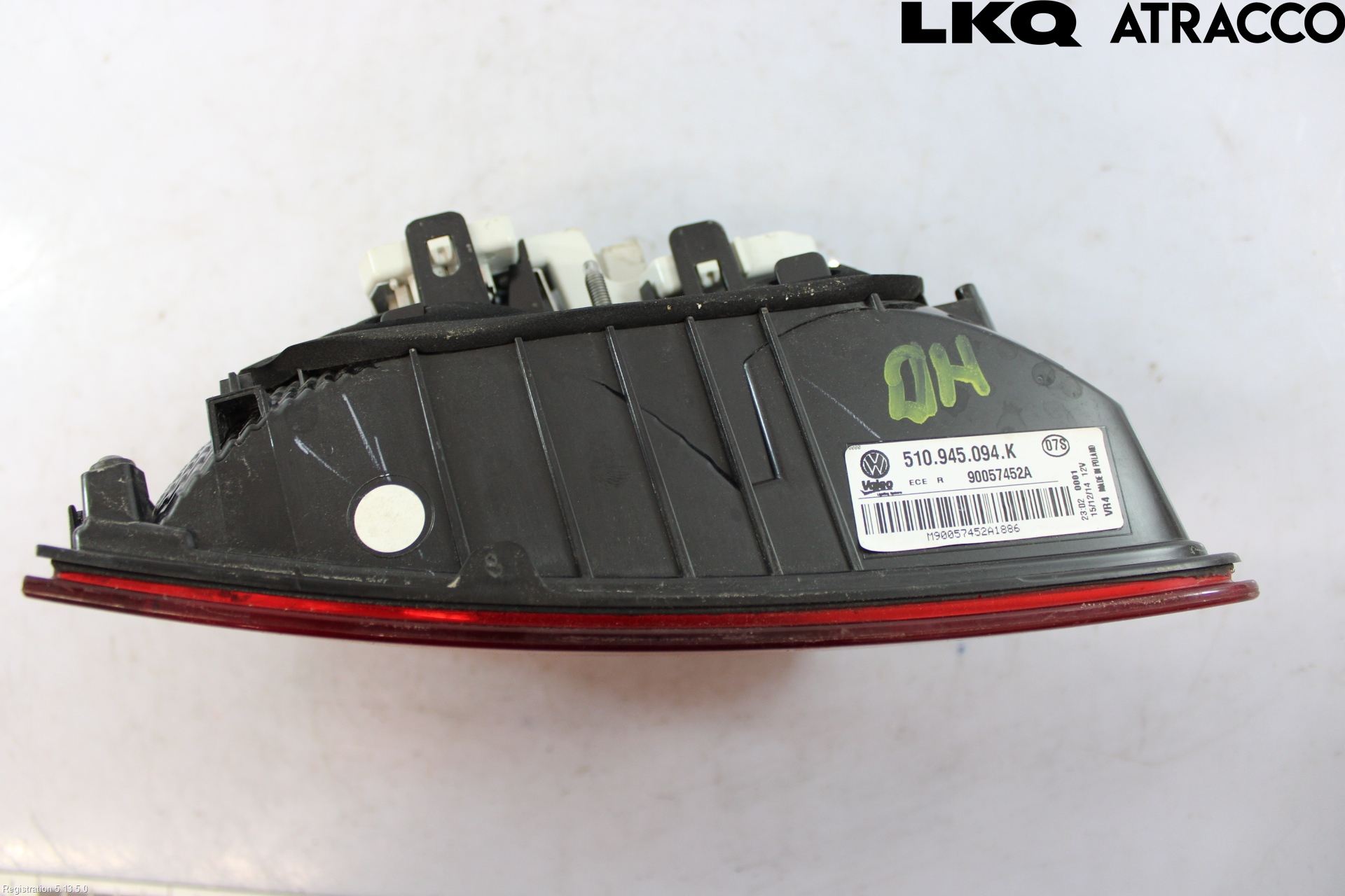Volkswagen VW GOLF SPORTSVAN 15-20 Bakljus Lucka Hö
