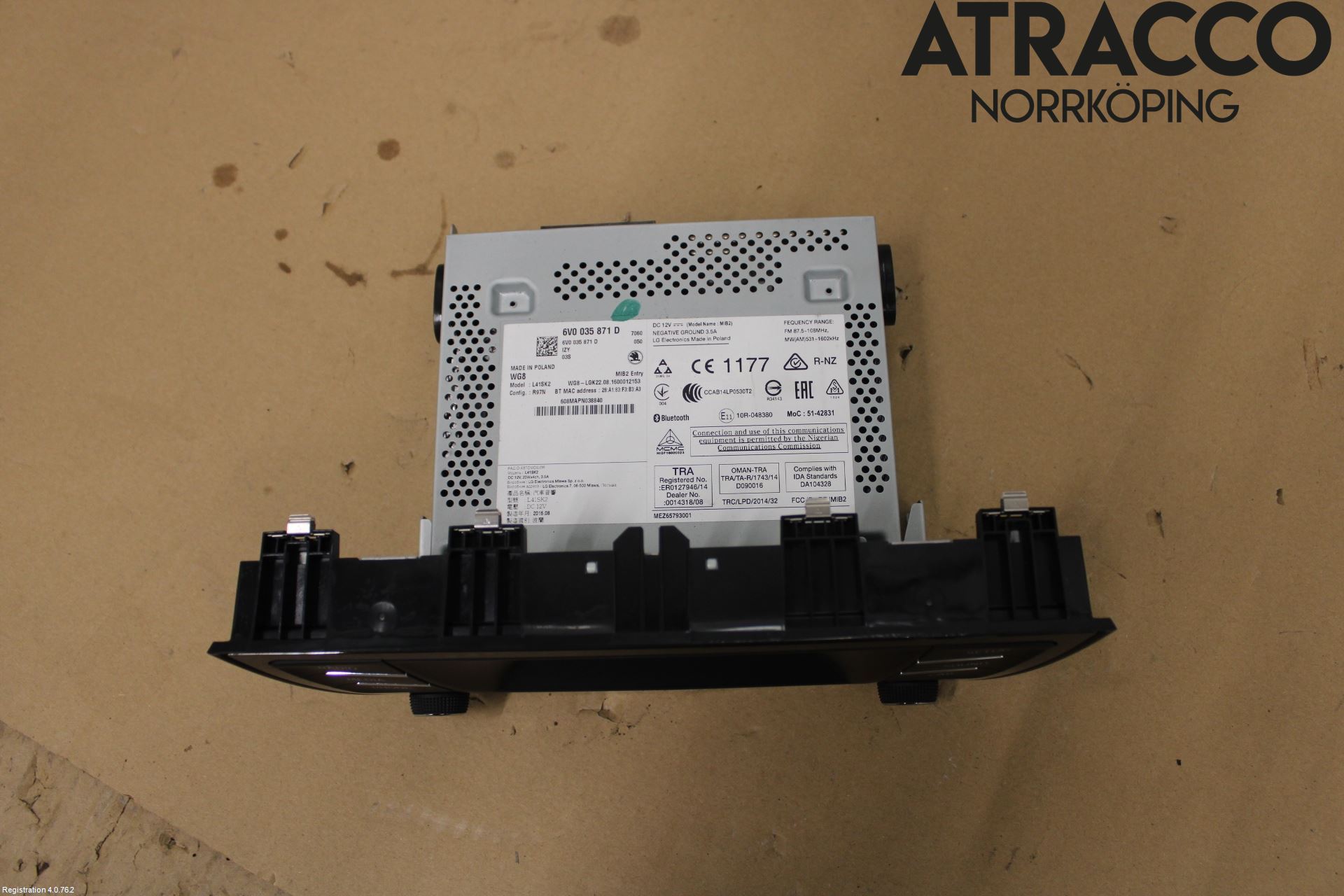 Skoda FABIA 15-21 Cd Radio - Multimediapanel