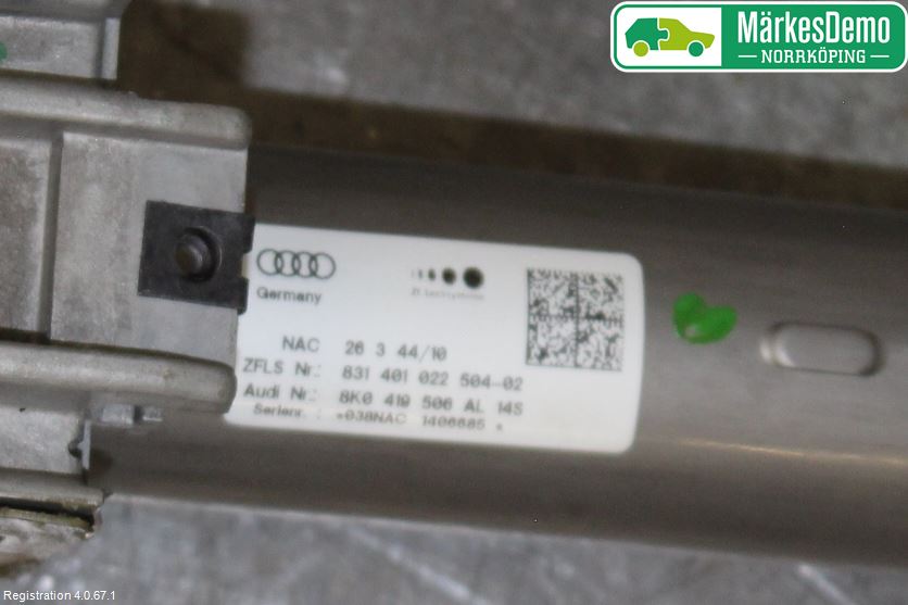 Audi A5 07-16 Rattaxelagg Justerbart