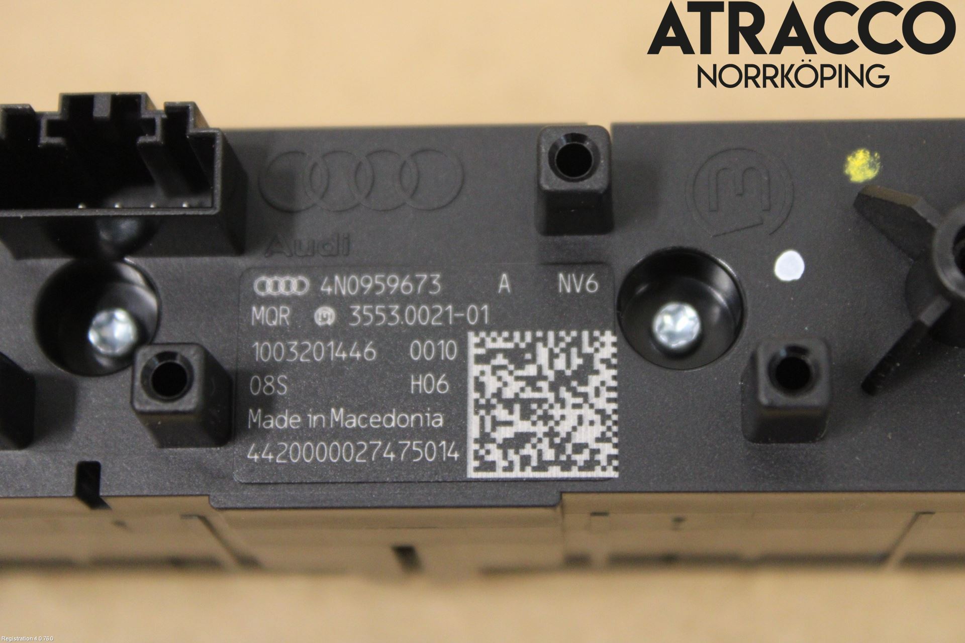Audi A6 F2/C8 19- Strömställare Multifunktion