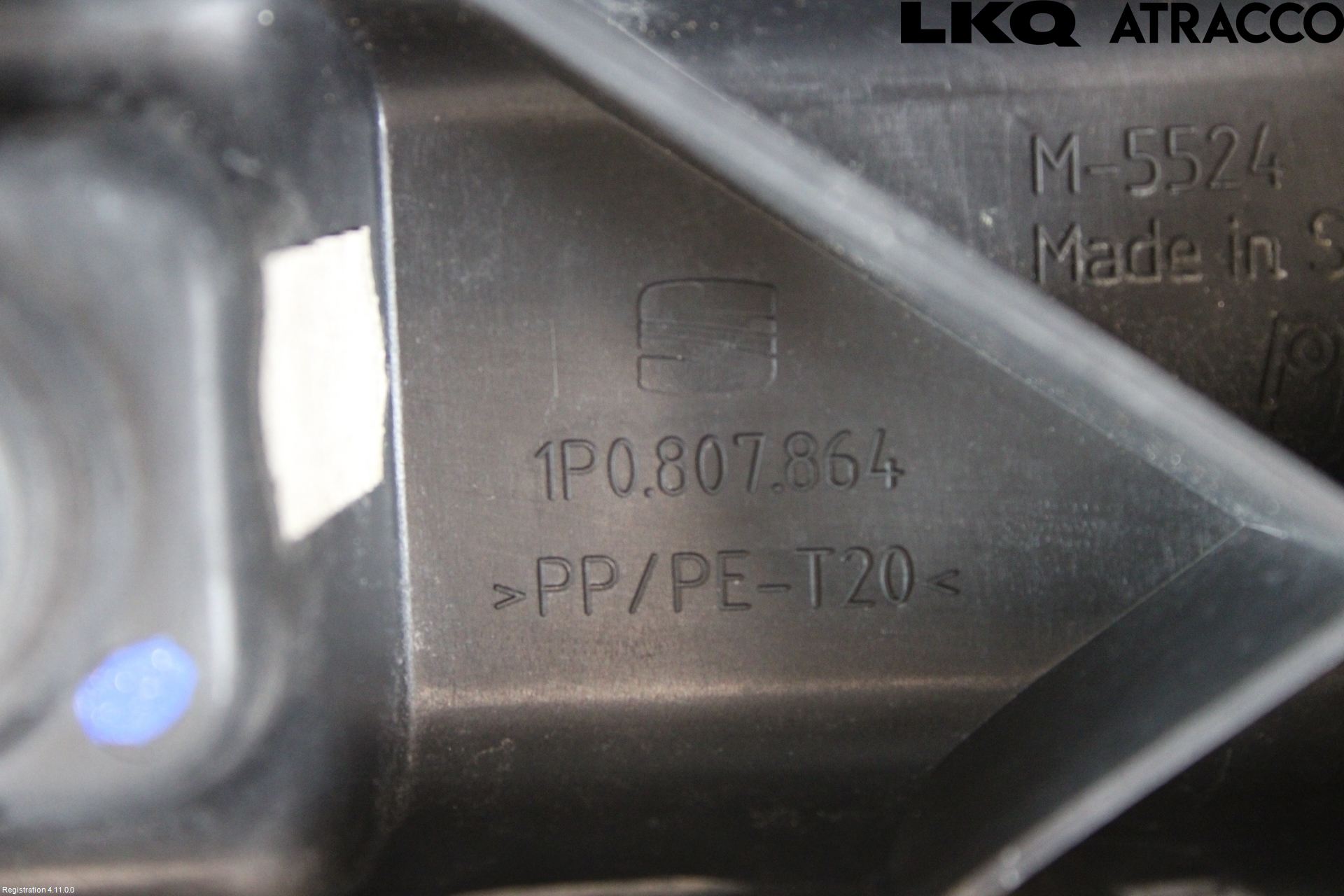 Seat LEON 06-12 Stötfångare Deformelement Bak